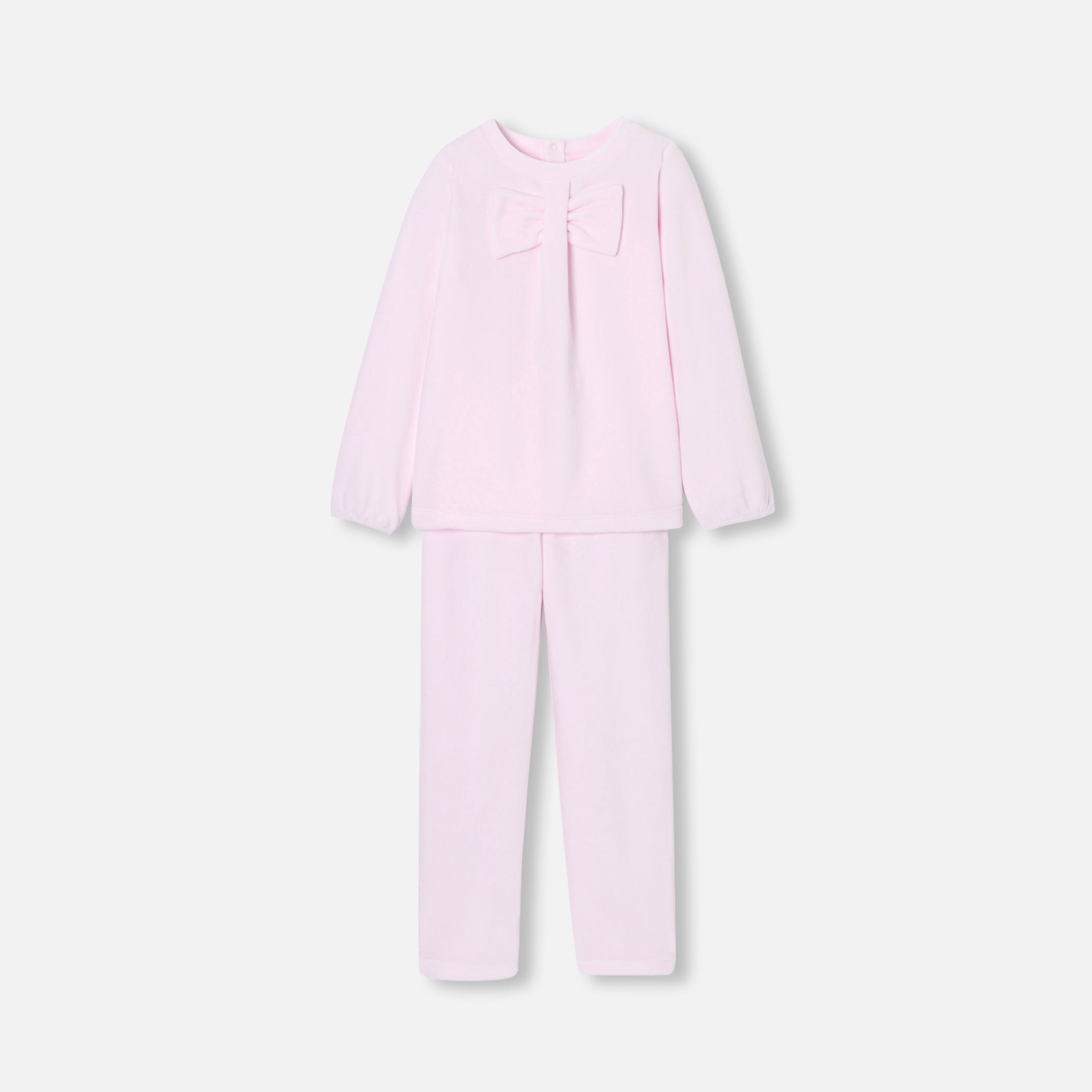 Girl velvet pajamas