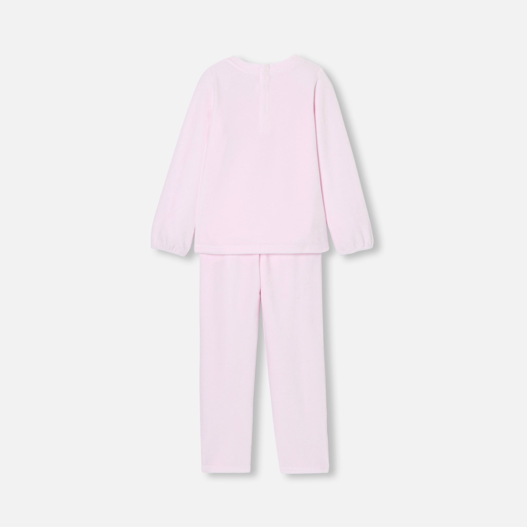 Girl velvet pajamas