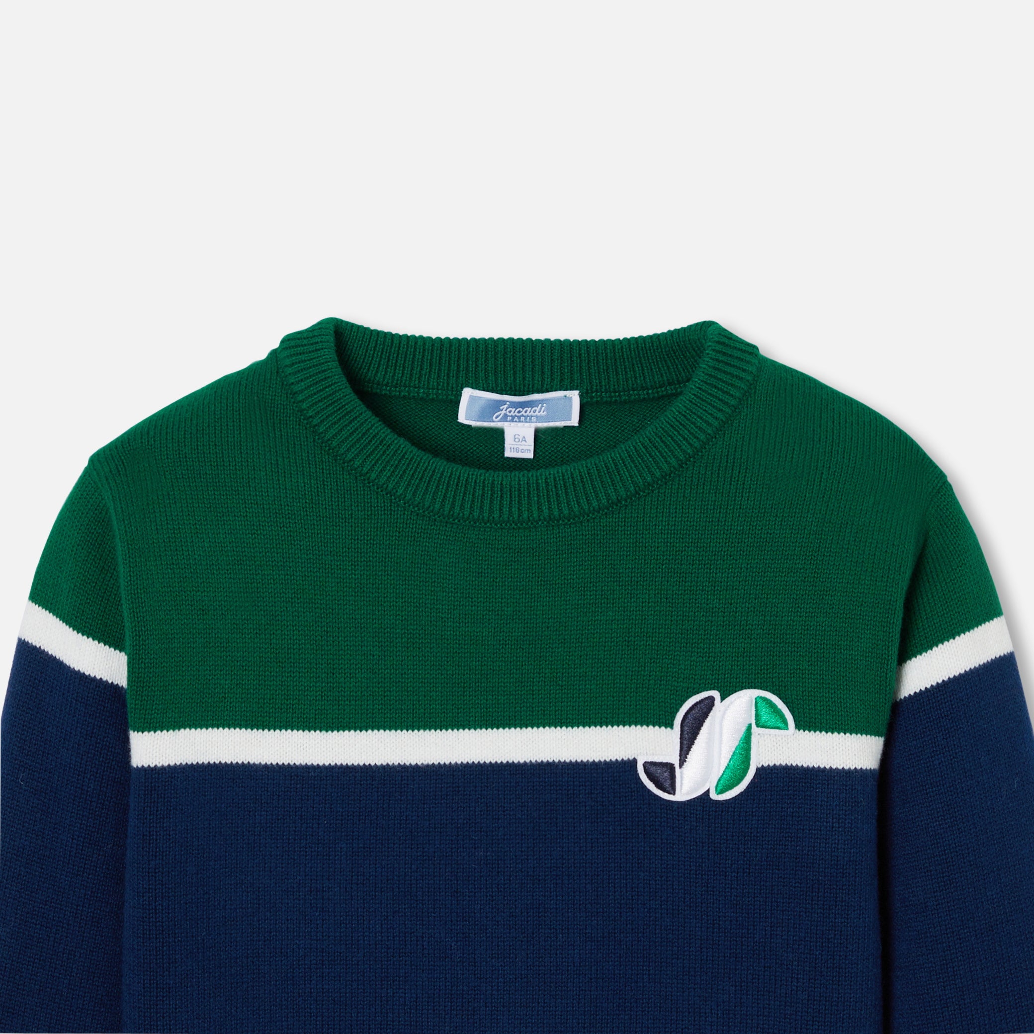 Boy color block sweater