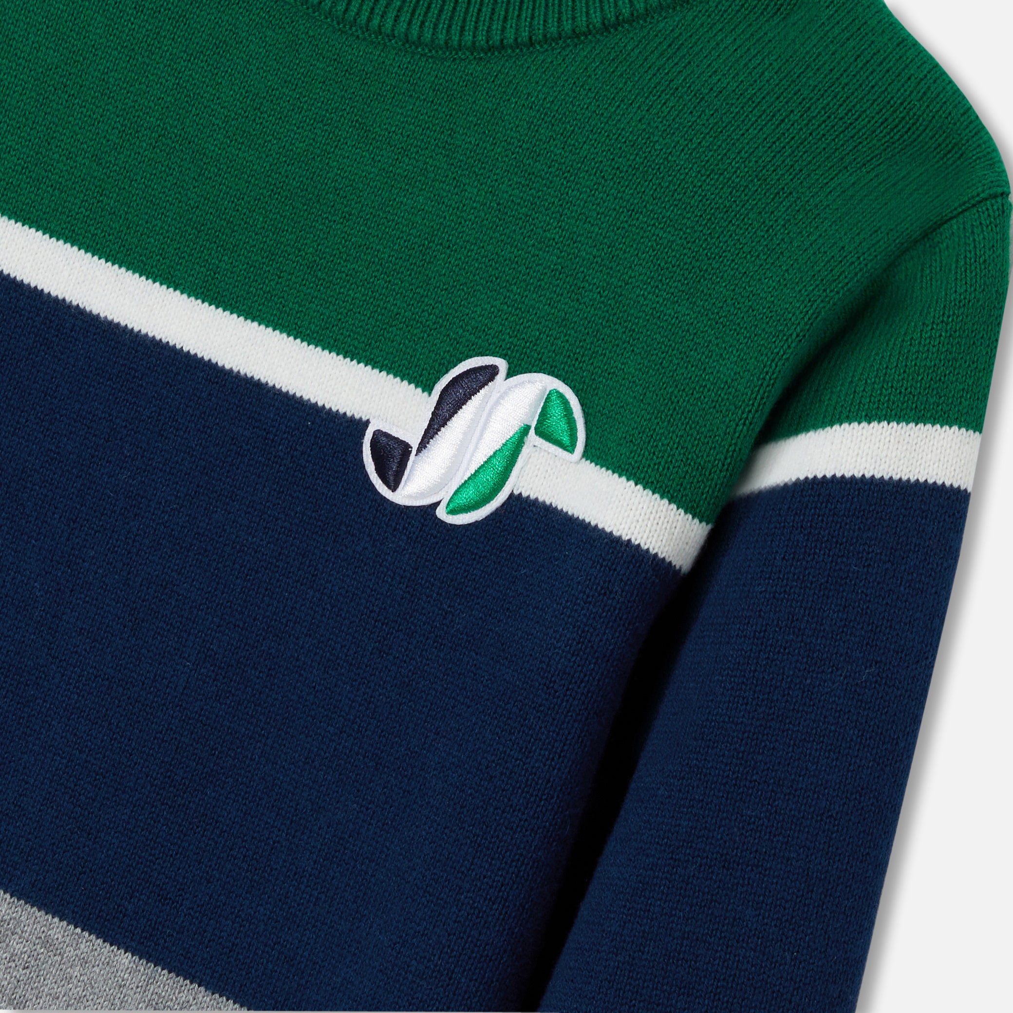 Boy color block sweater
