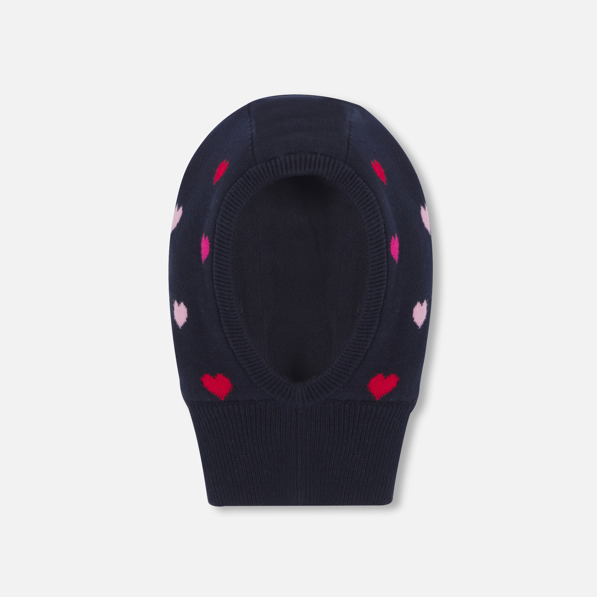 Baby girl hat with little hearts