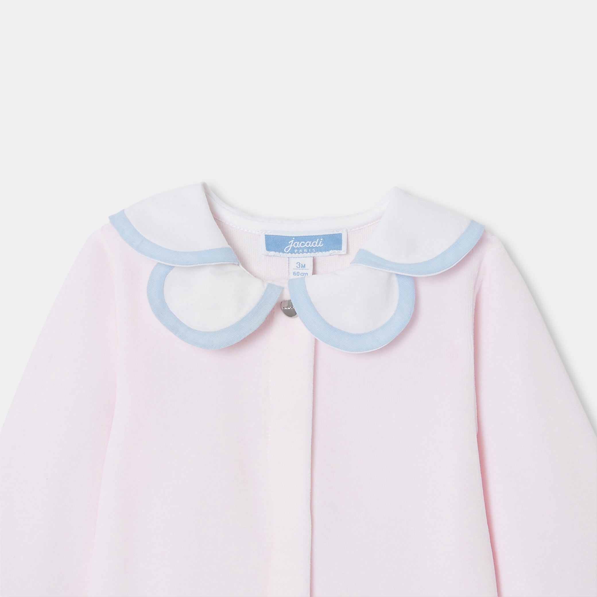 Baby girl velvet pajamas