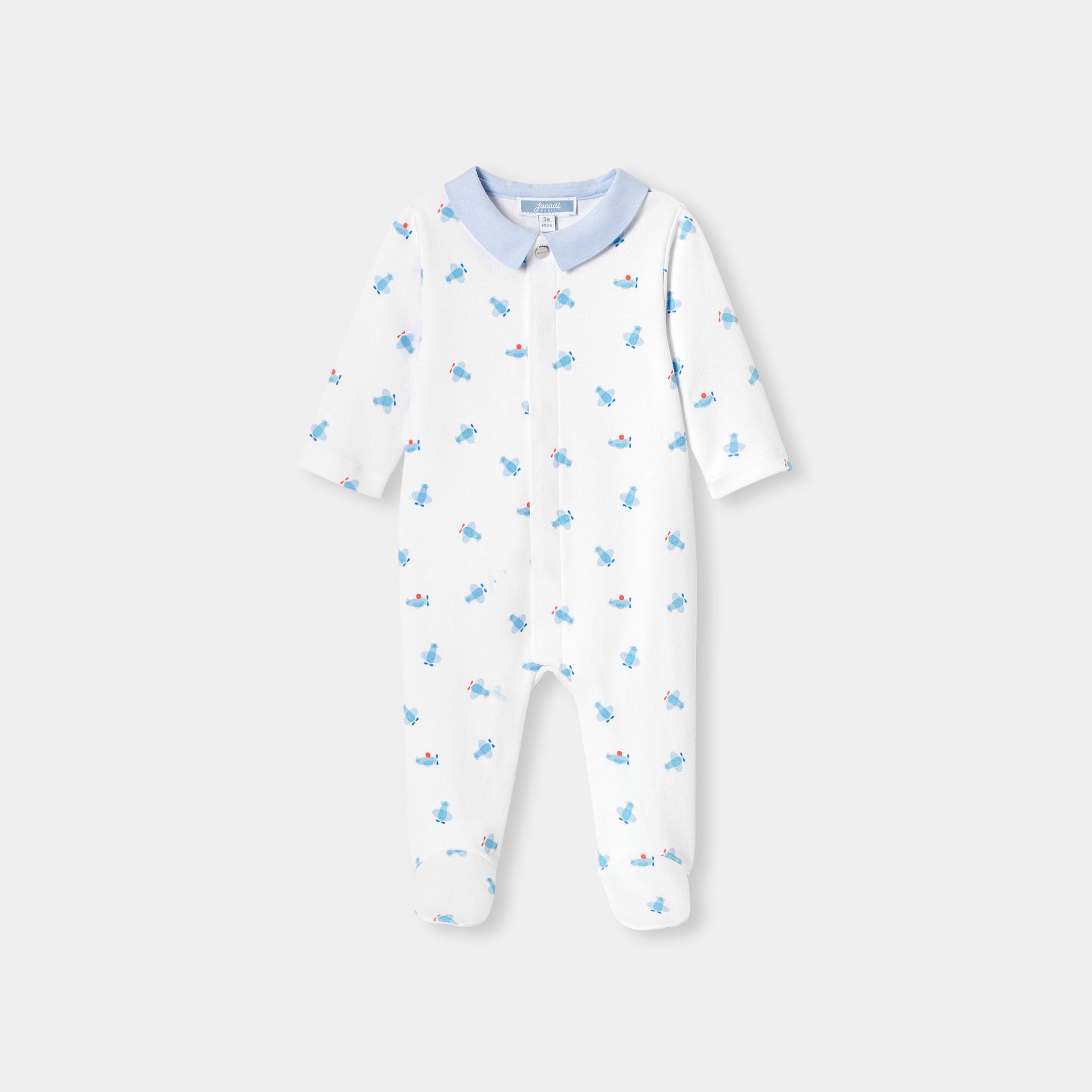 Baby boy pajamas in interlock