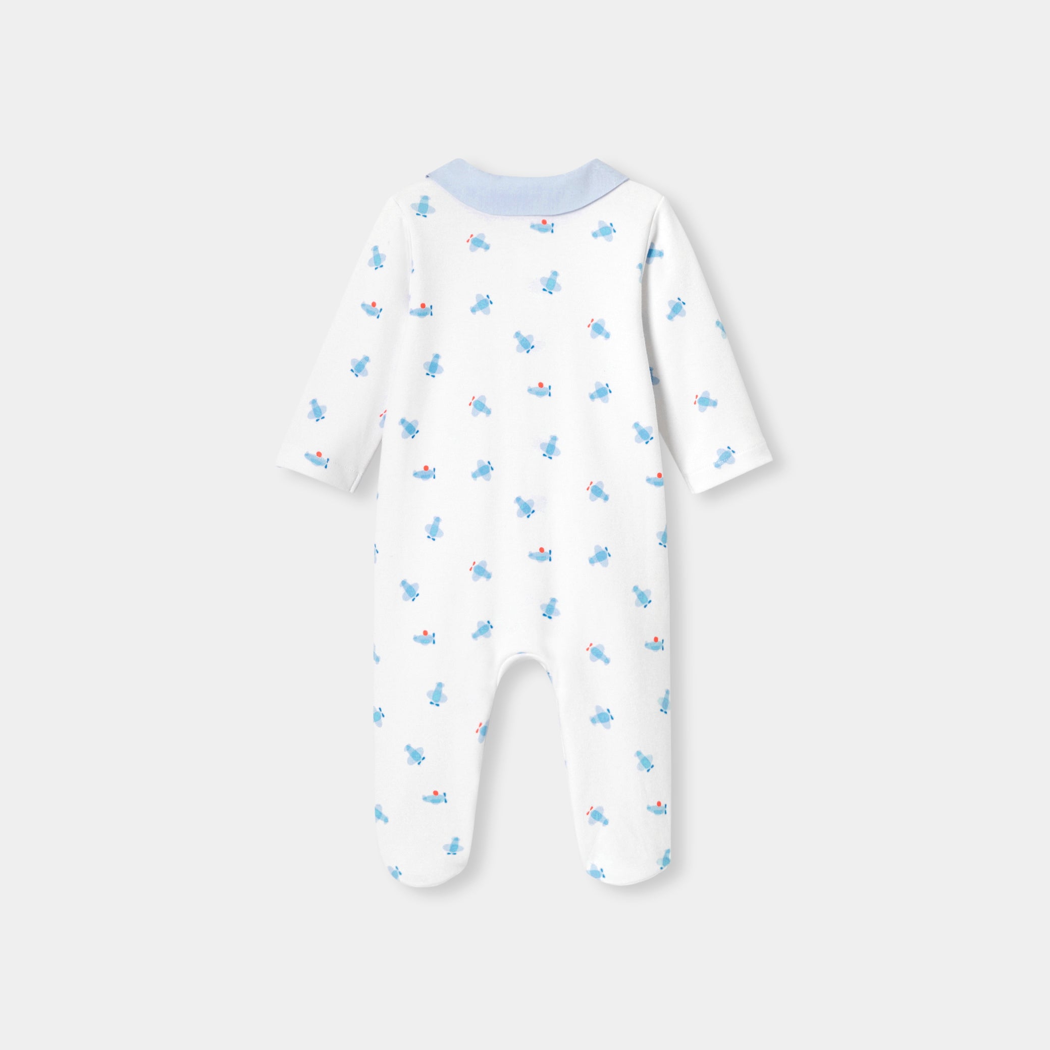 Baby boy pajamas in interlock