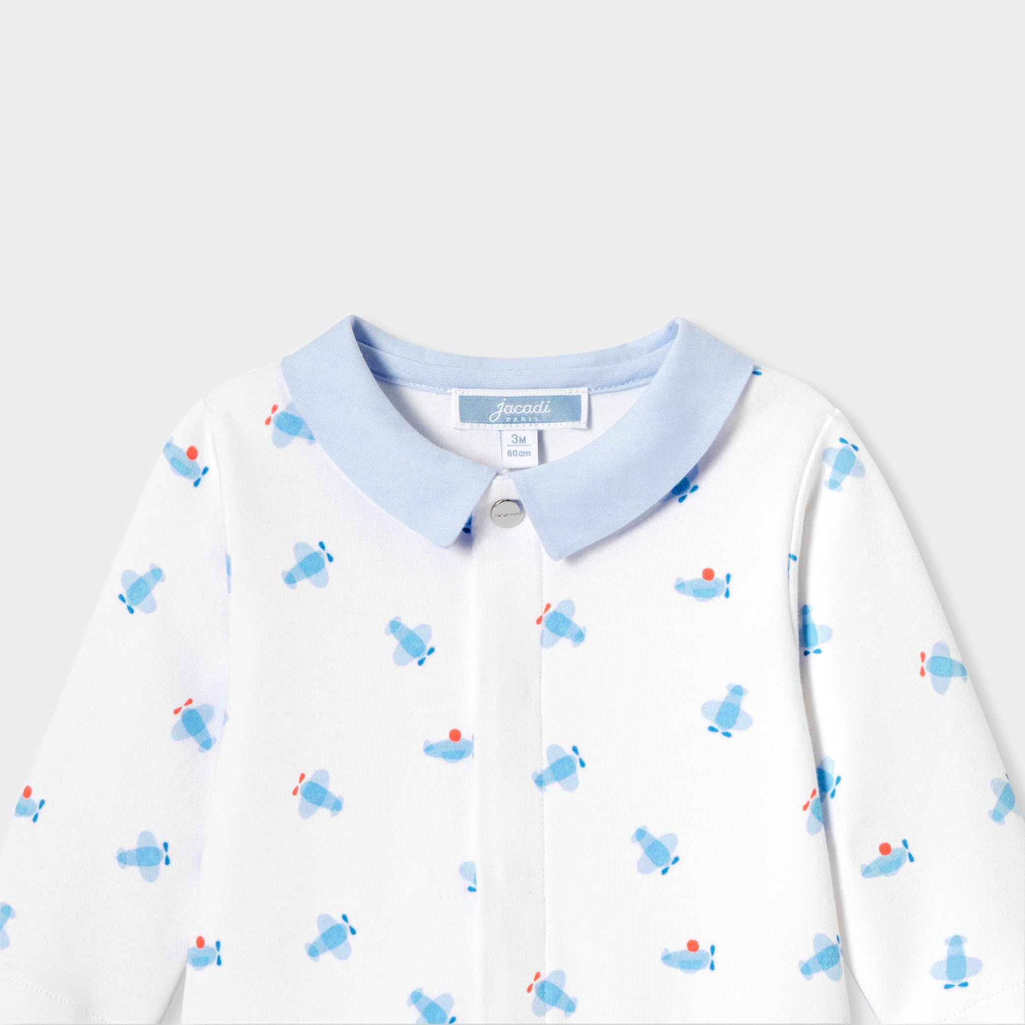 Baby boy pajamas in interlock