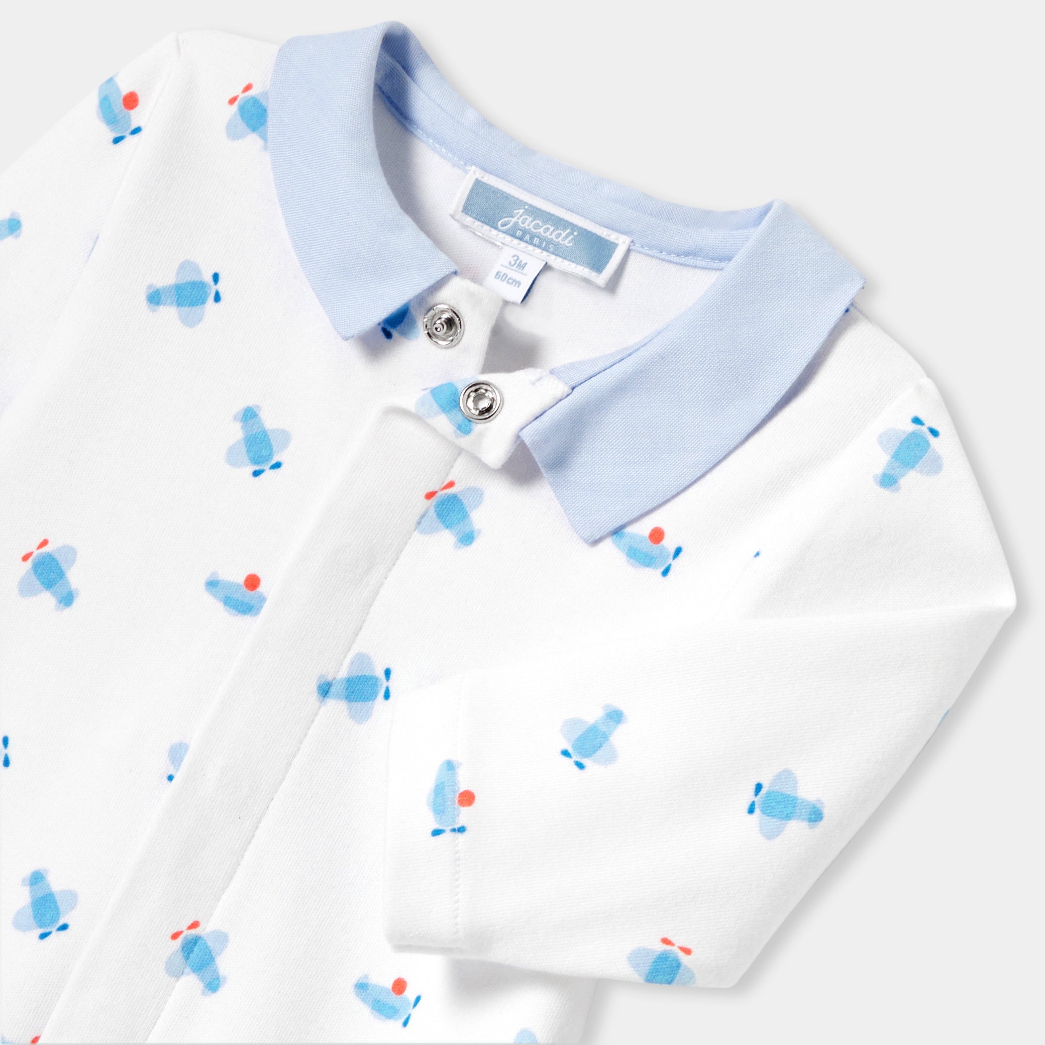 Baby boy pajamas in interlock