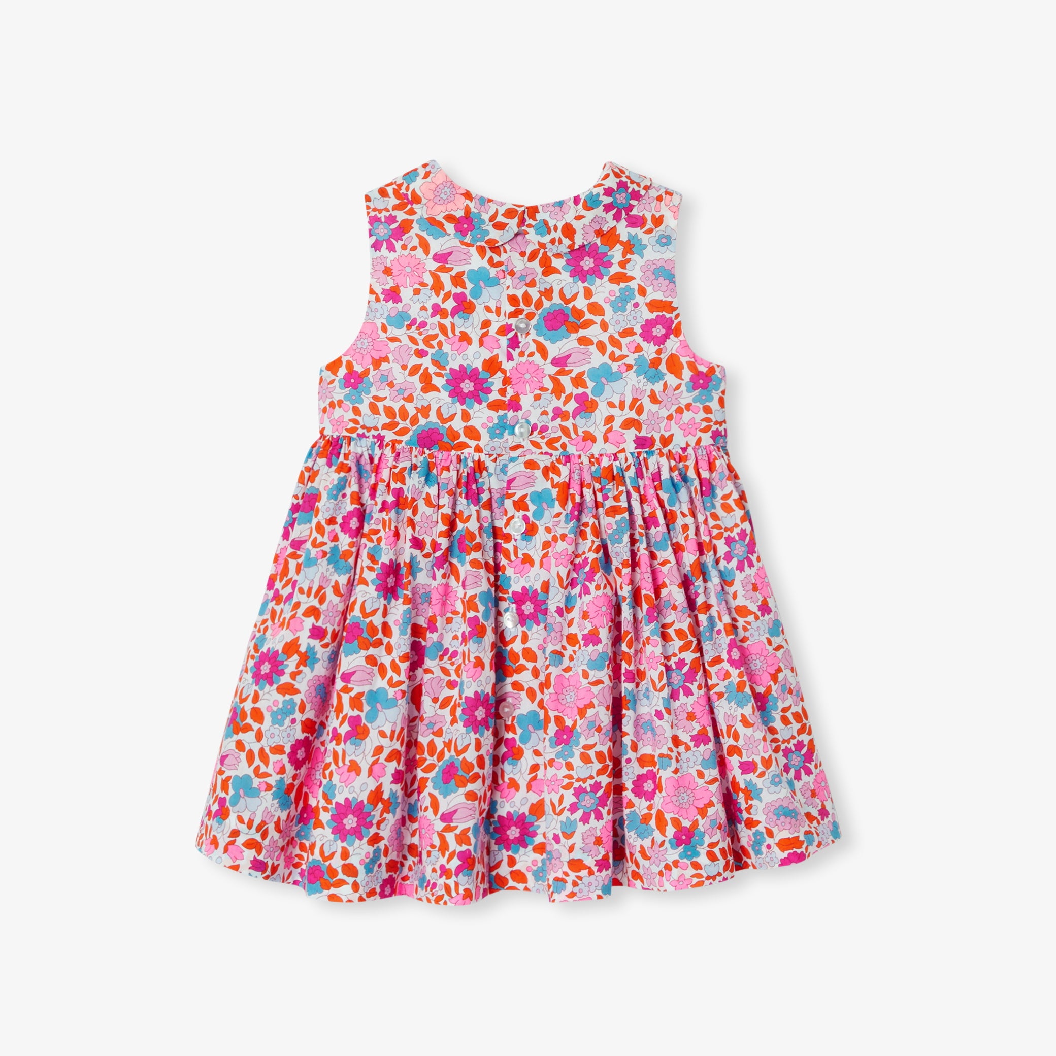 Toddler girl dress in Liberty fabric