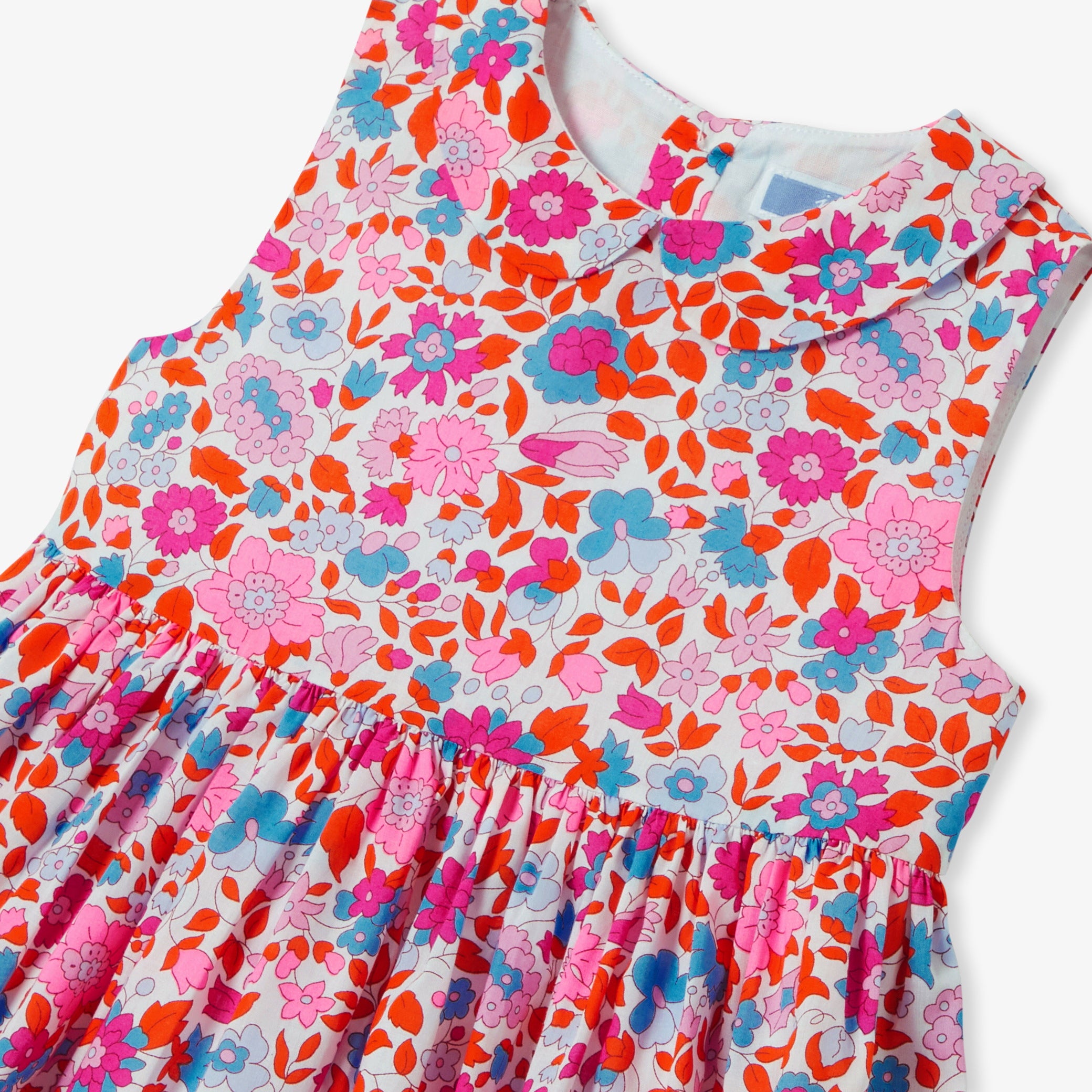 Toddler girl dress in Liberty fabric