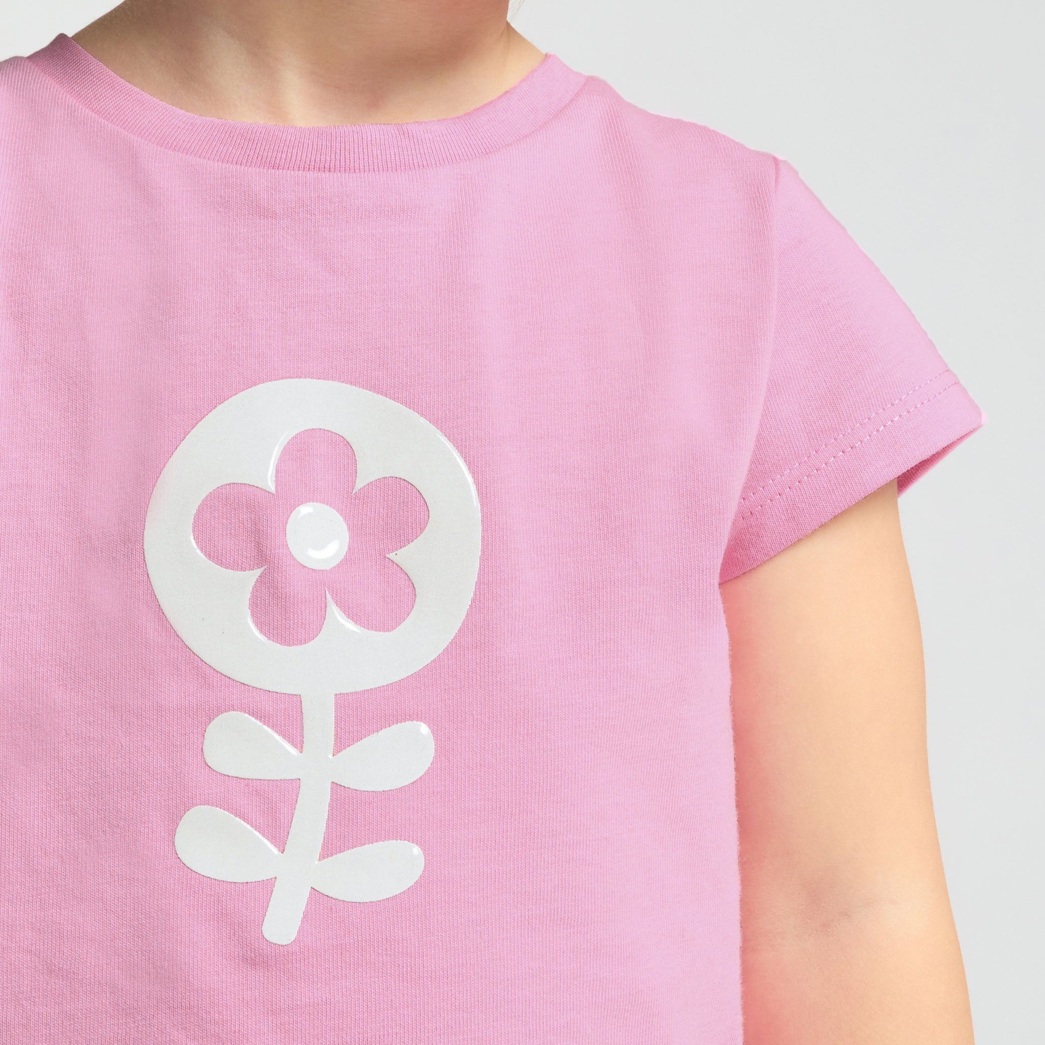 Toddler girl short-sleeved T-shirt