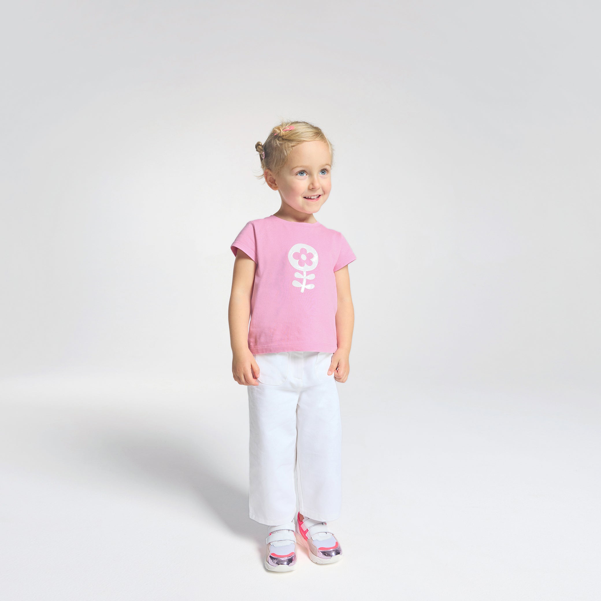 Toddler girl short-sleeved T-shirt
