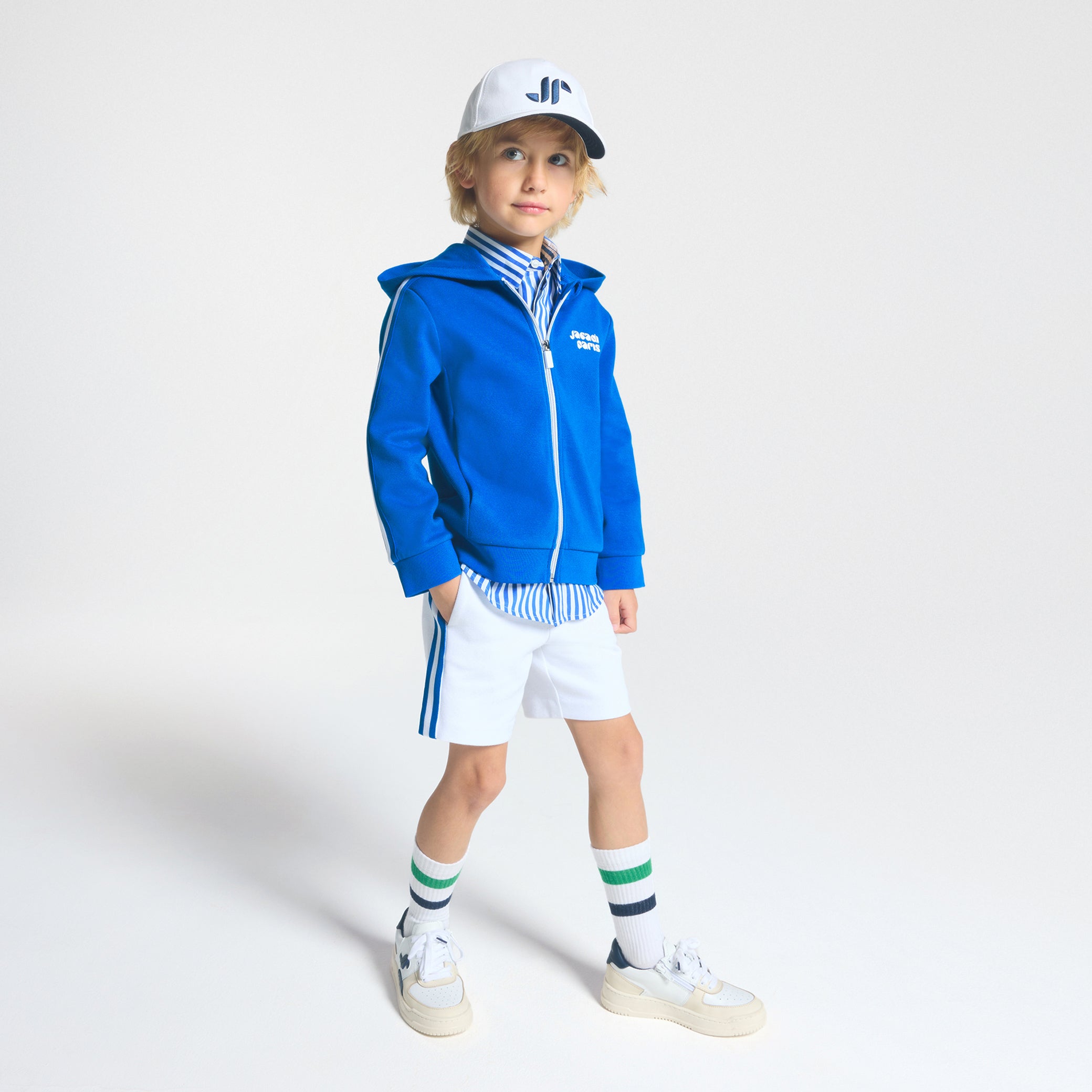 Boy's cotton pique shorts
