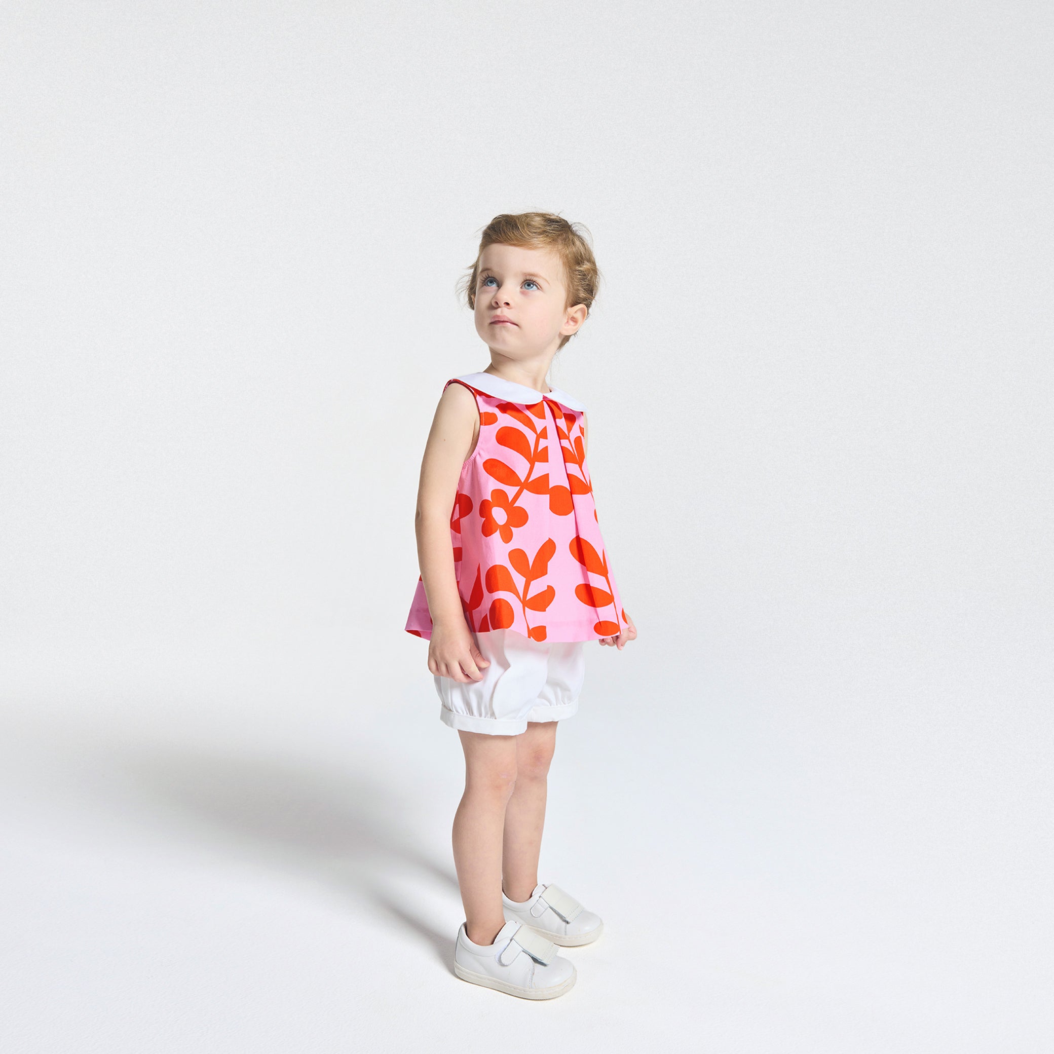 Toddler girl sleeveless blouse
