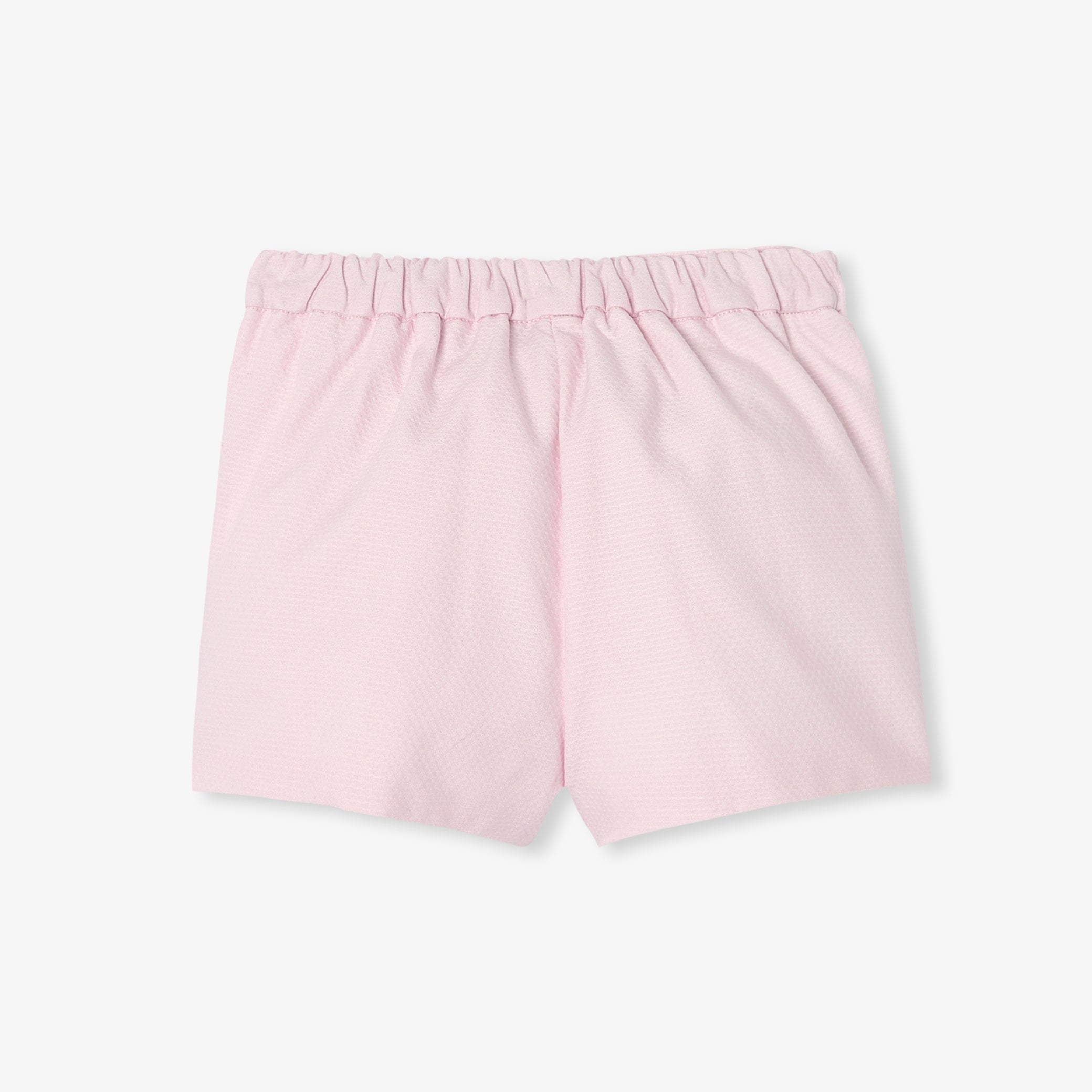 Toddler-girl-shorts-in-honeycomb-pique