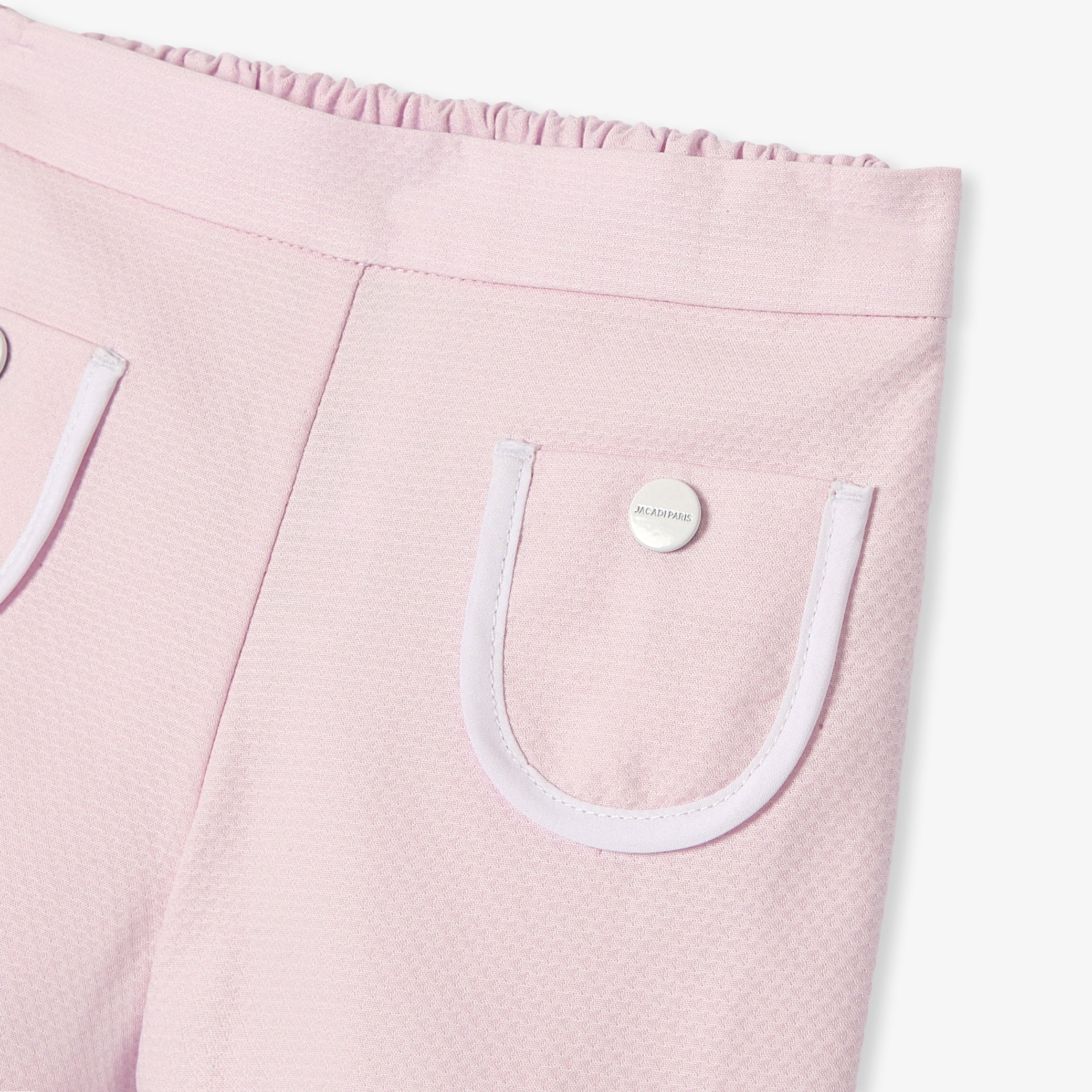 Toddler-girl-shorts-in-honeycomb-pique