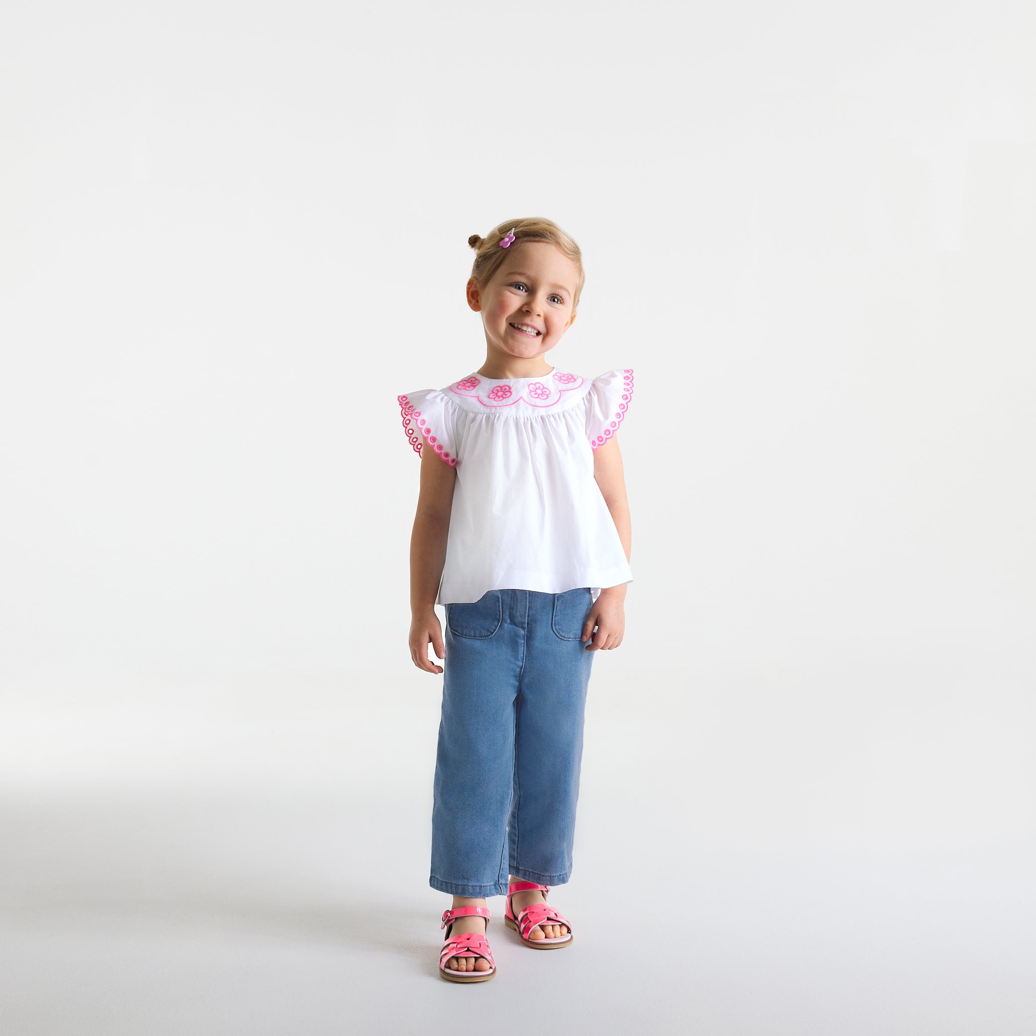 Toddler girl denim trousers