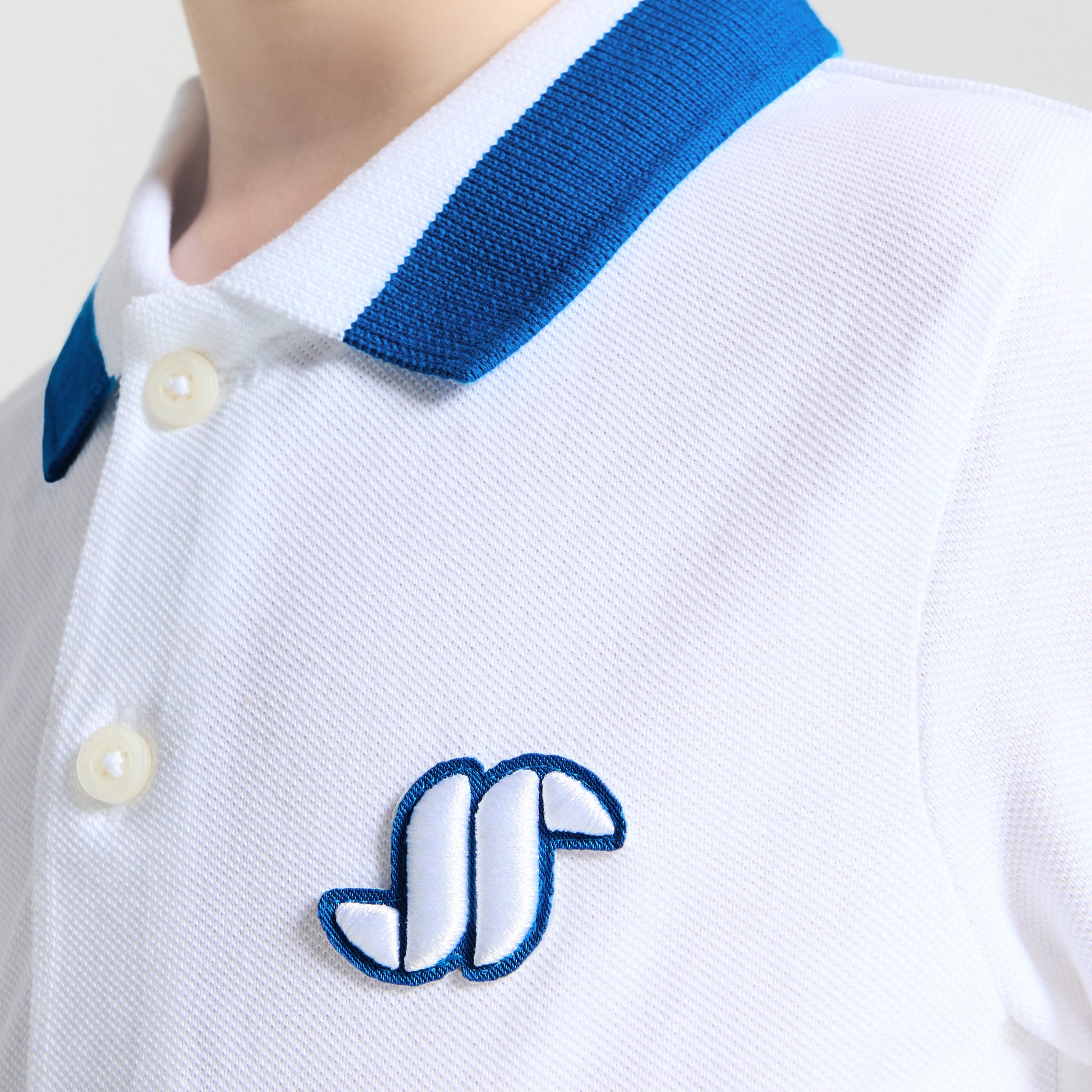 Baby boy short-sleeved polo shirt