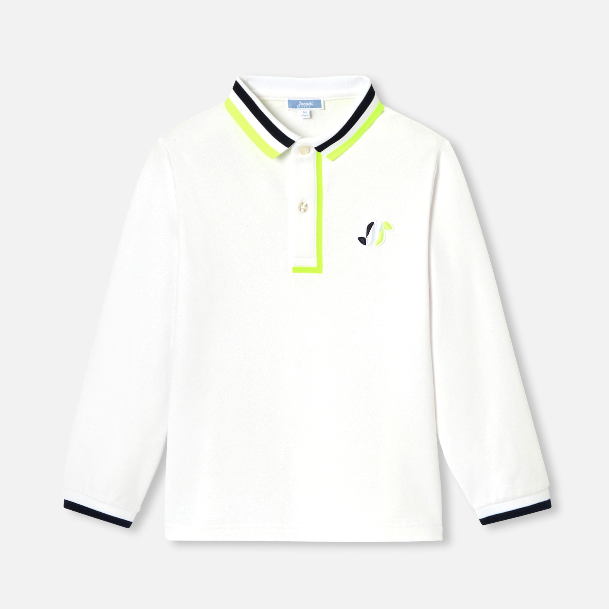 Boy long-sleeved polo