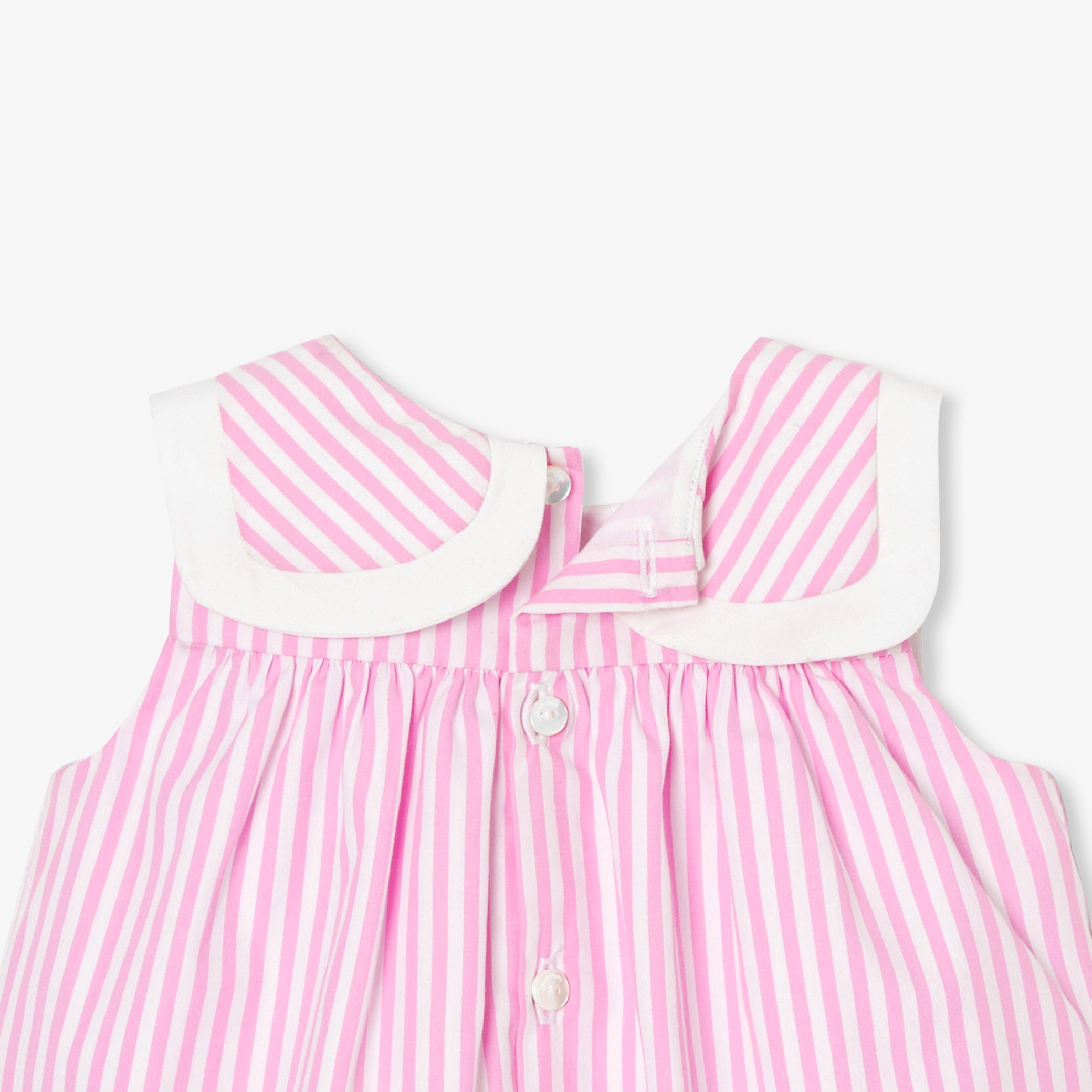Baby girl dress in poplin