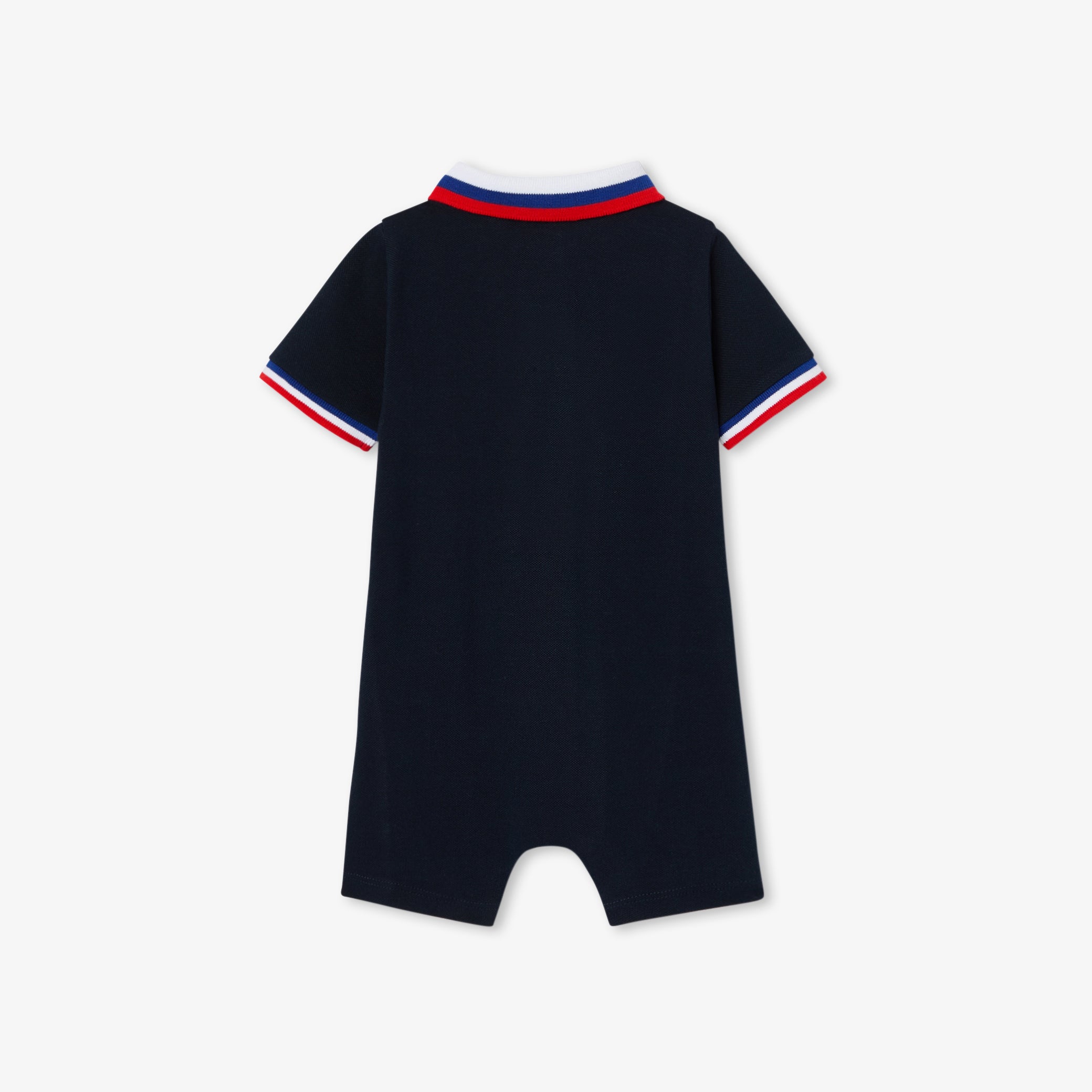 Baby boy polo romper