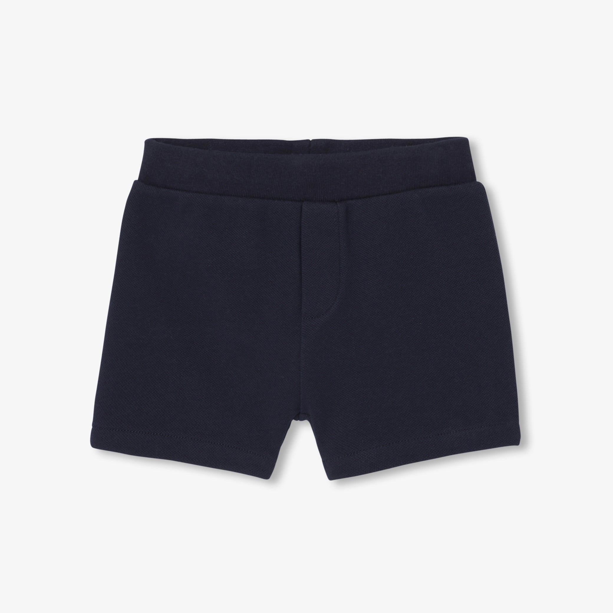 Baby boy shorts in piqué knit