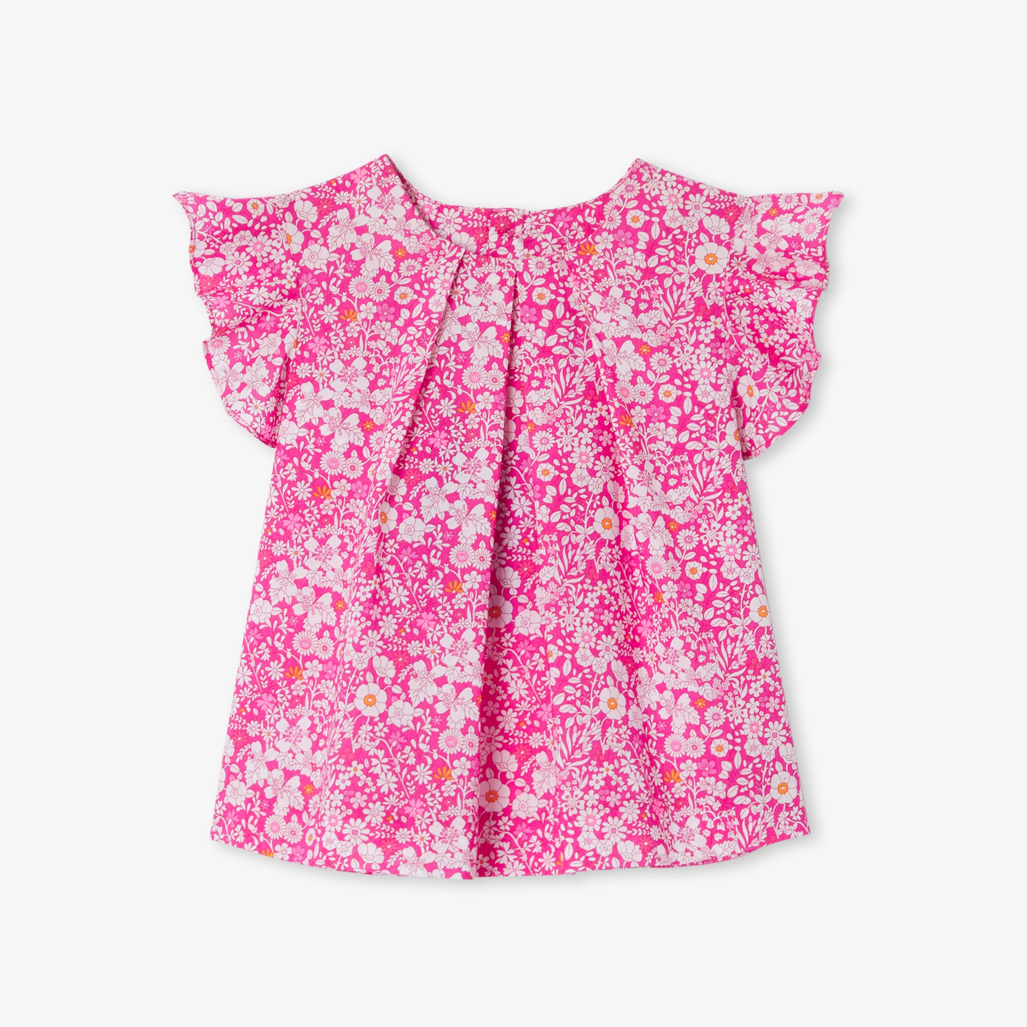 Baby girl blouse in Liberty fabric