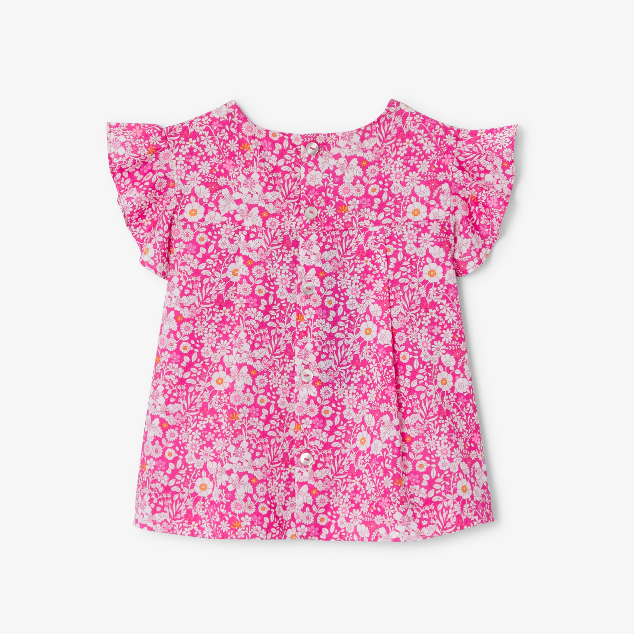 Baby girl blouse in Liberty fabric