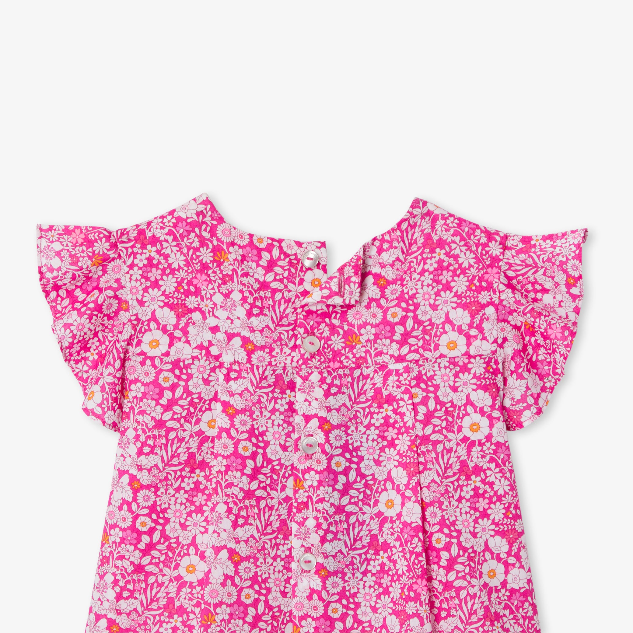 Baby girl blouse in Liberty fabric