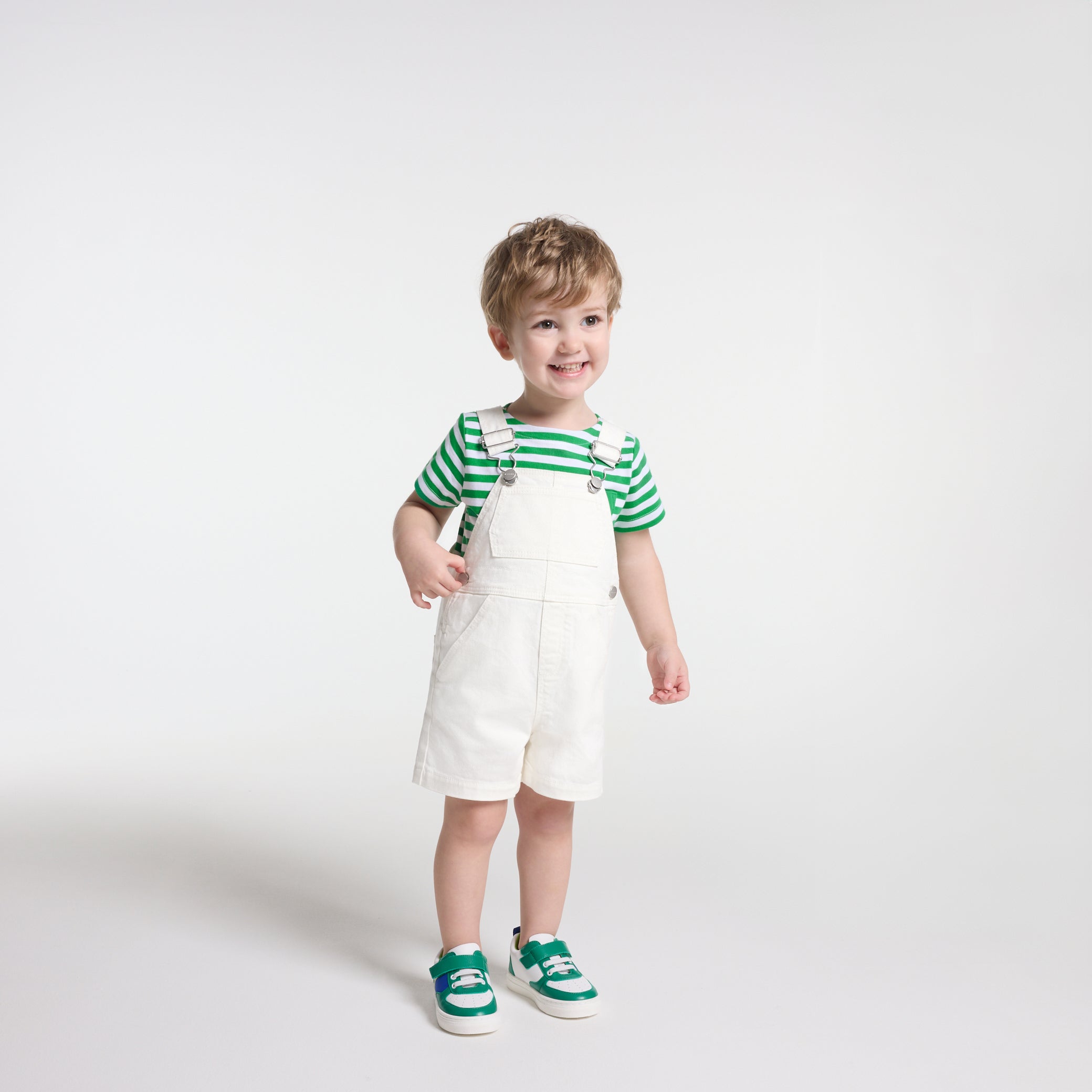 Toddler canvas romper