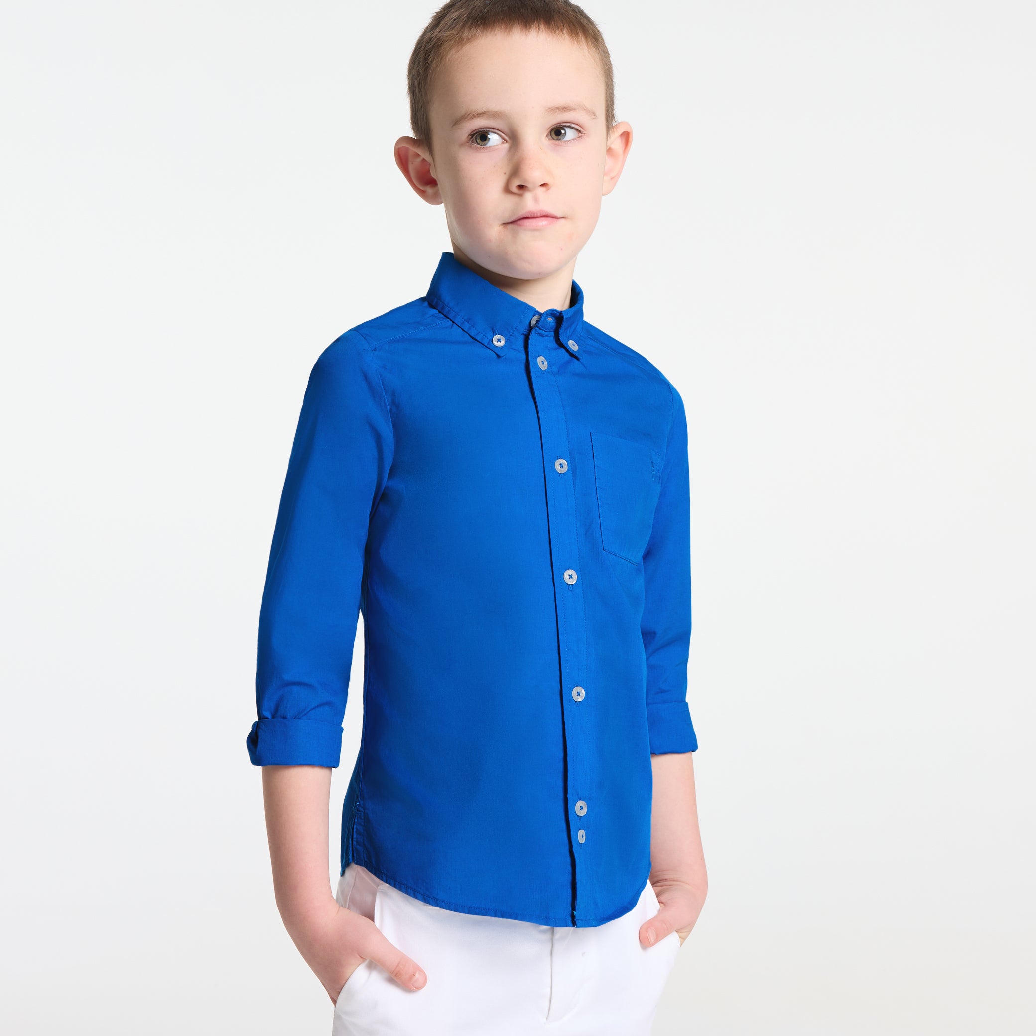 Light poplin shirt