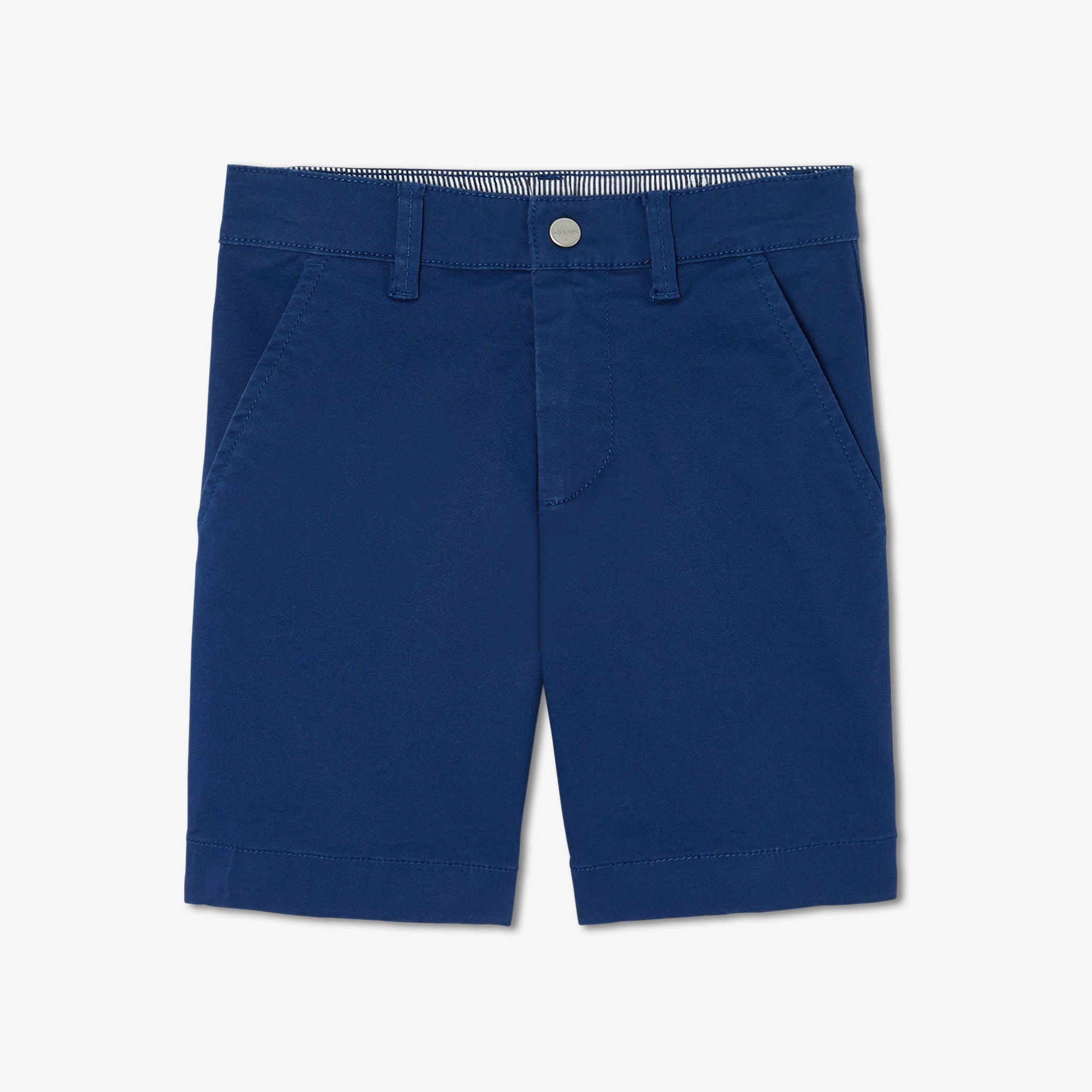 Boy's peach skin Bermuda shorts
