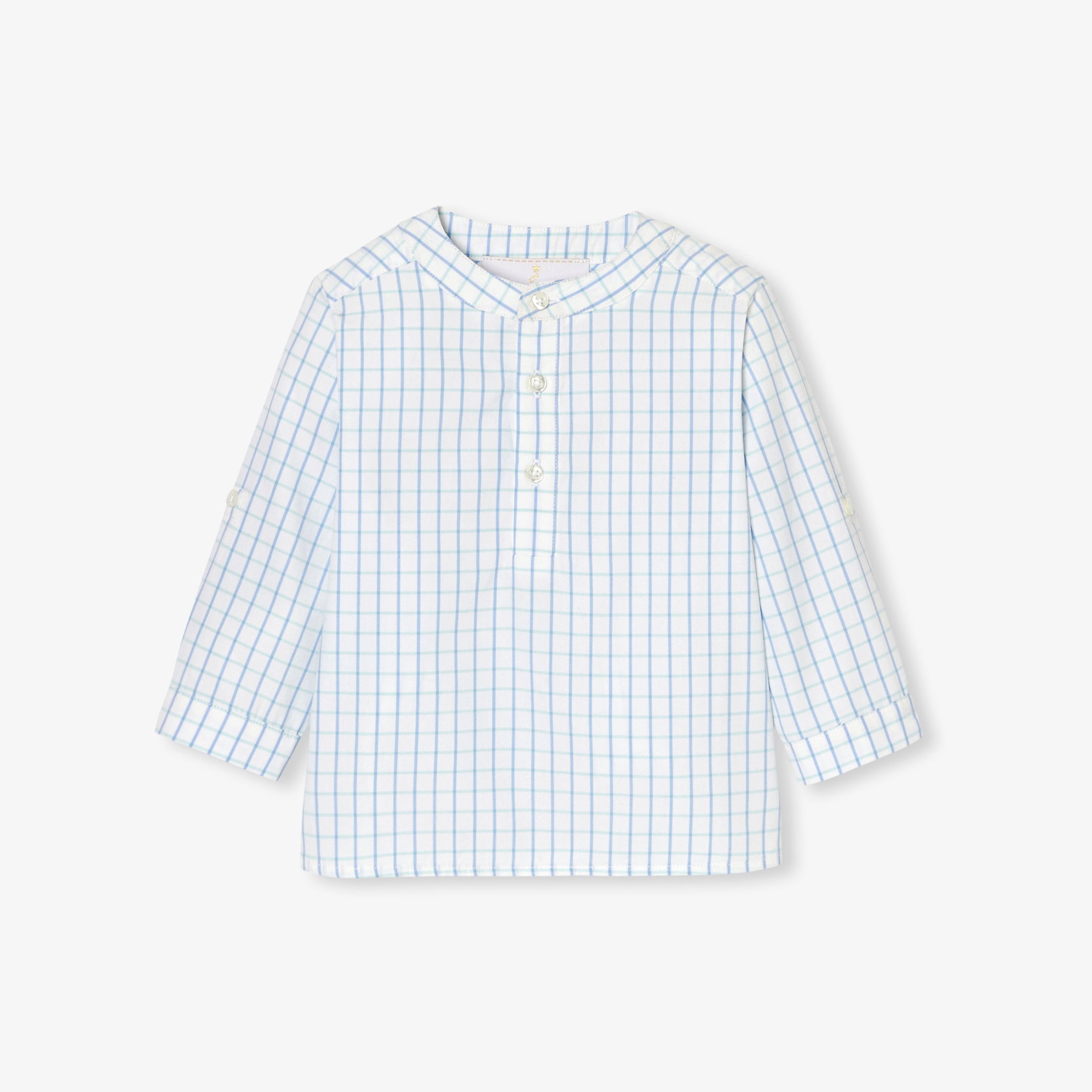 Toddler boy plaid shirt