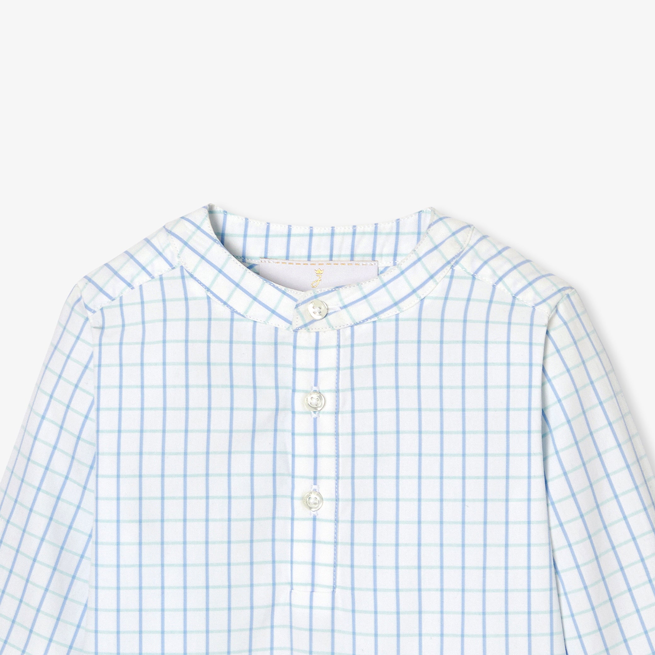 Toddler boy plaid shirt