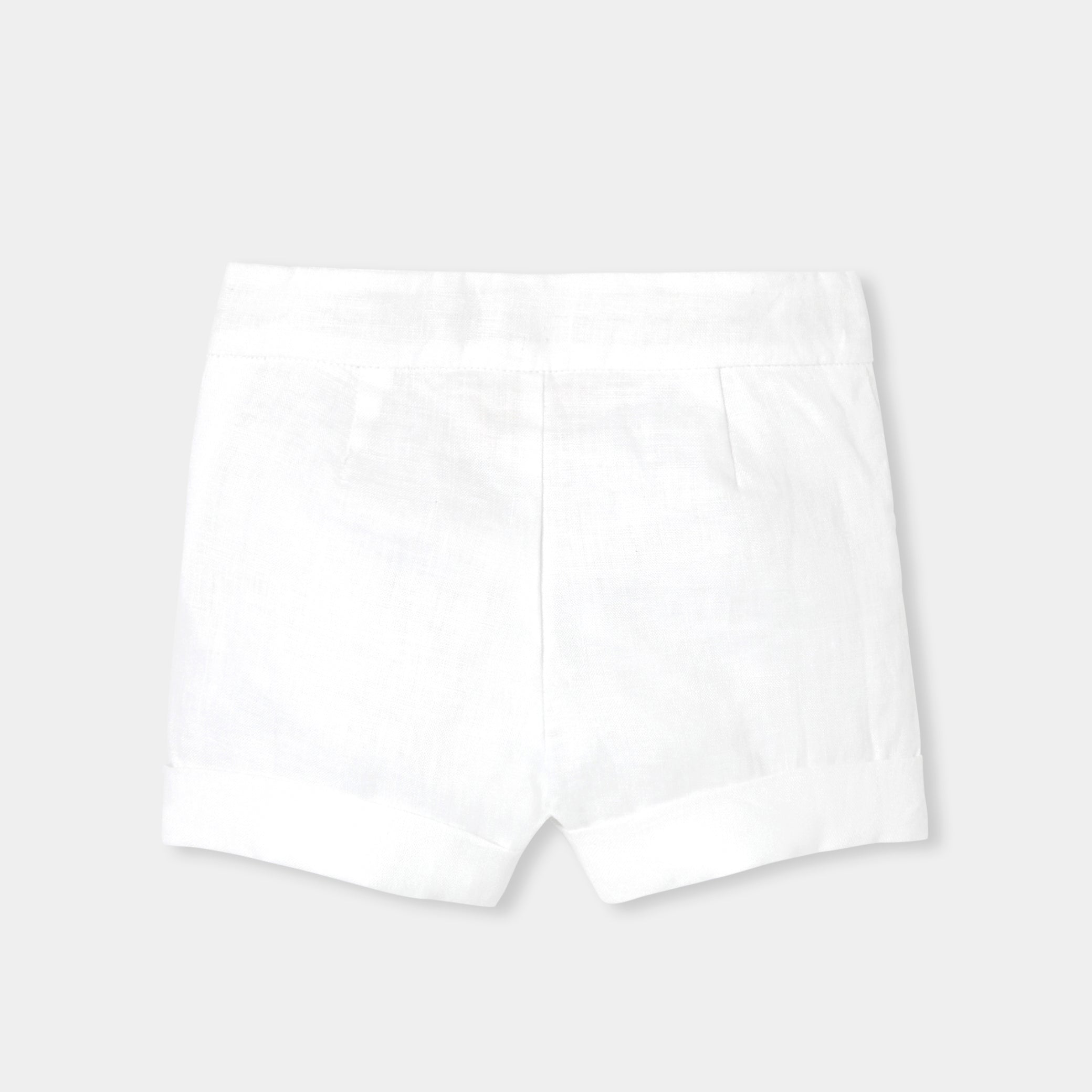 Baby boy linen shorts