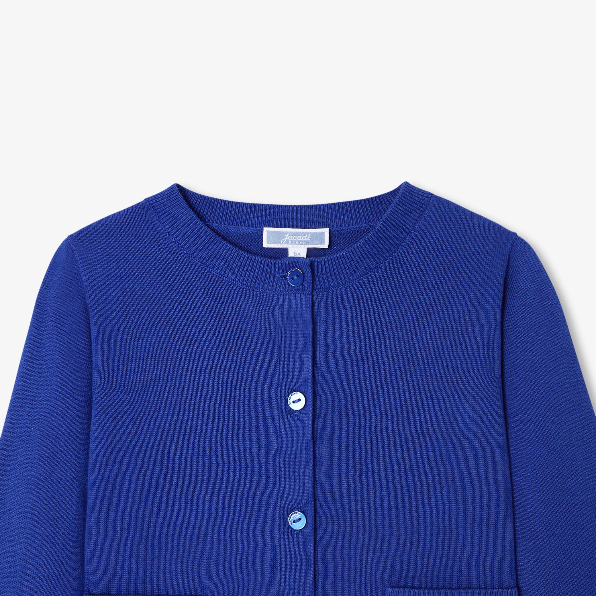 Girl jersey cardigan