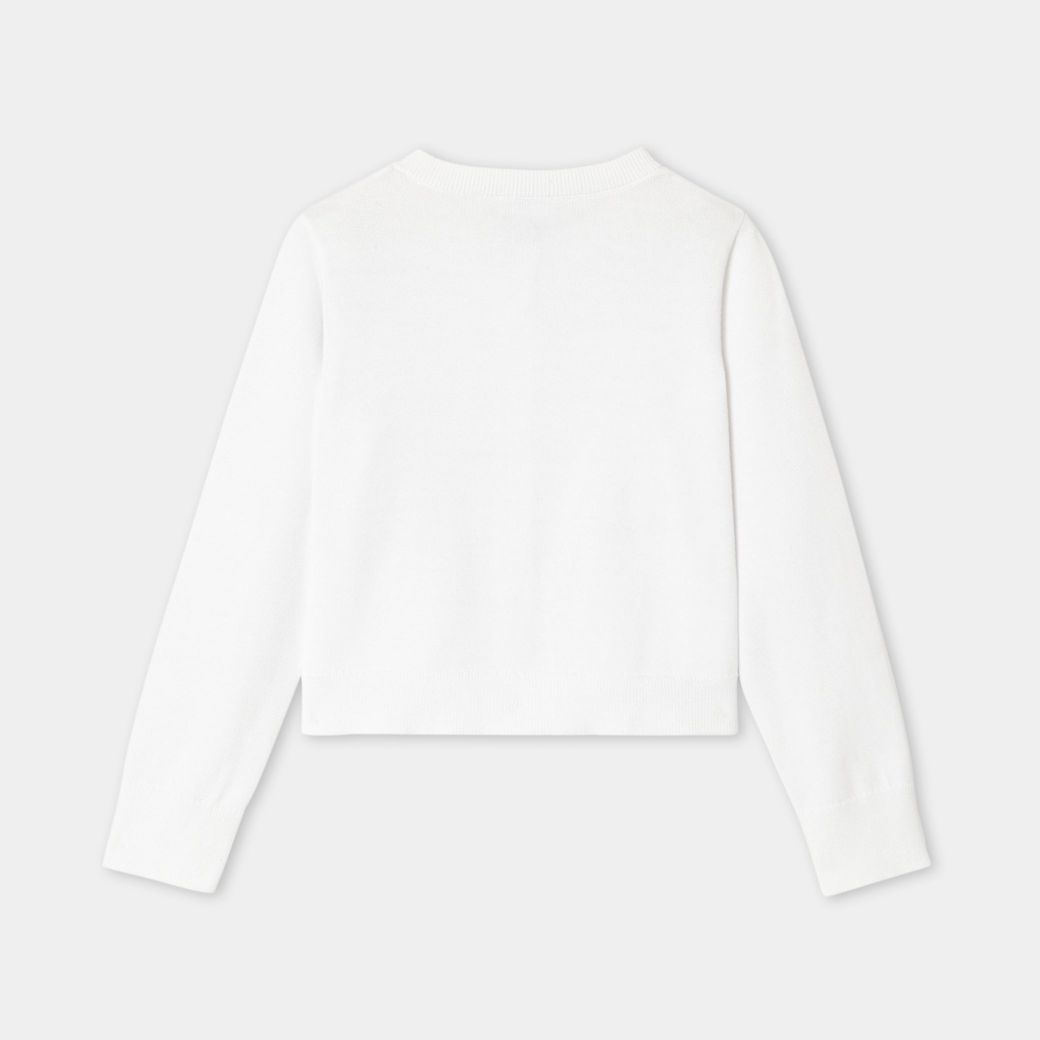 Girl jersey cardigan