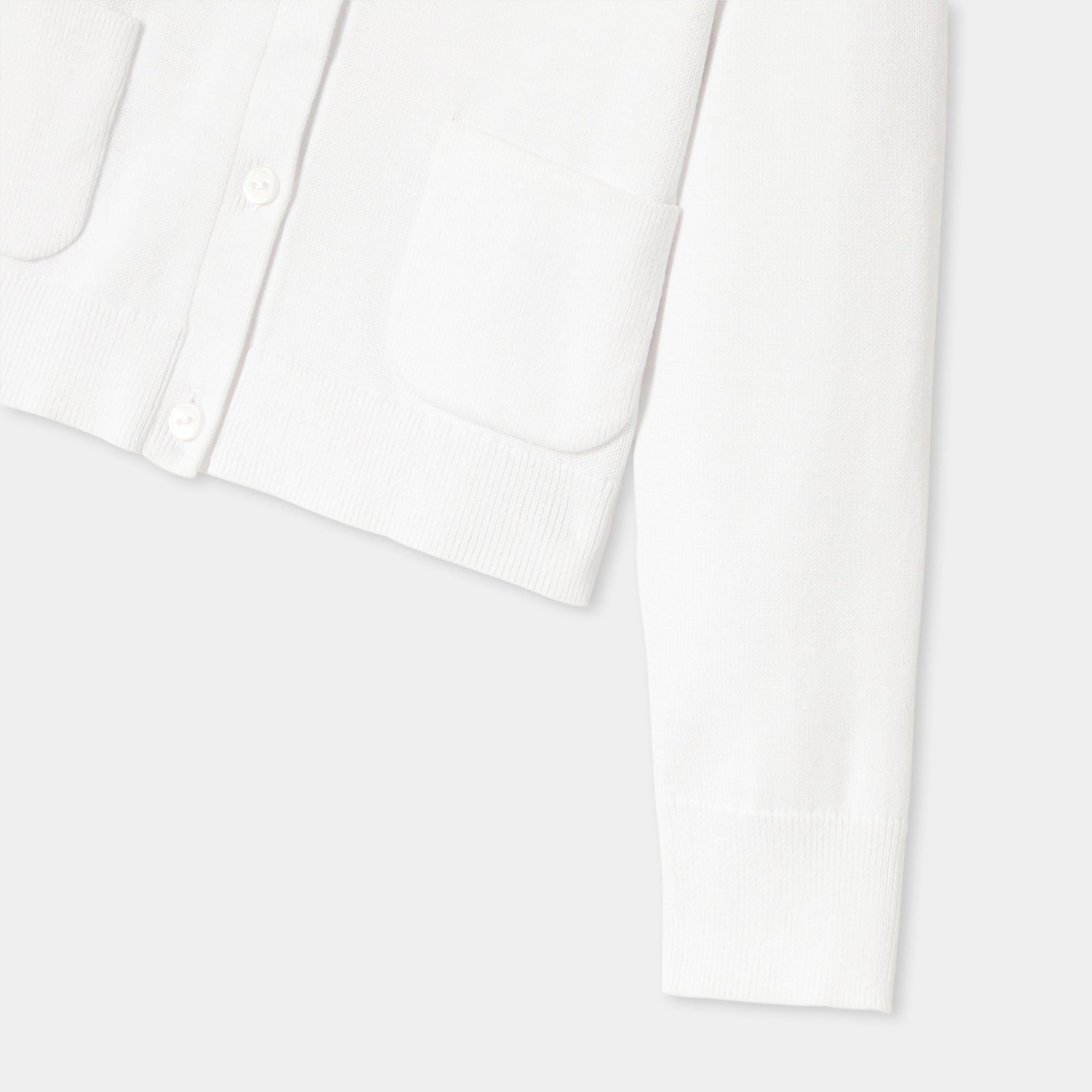 Girl jersey cardigan