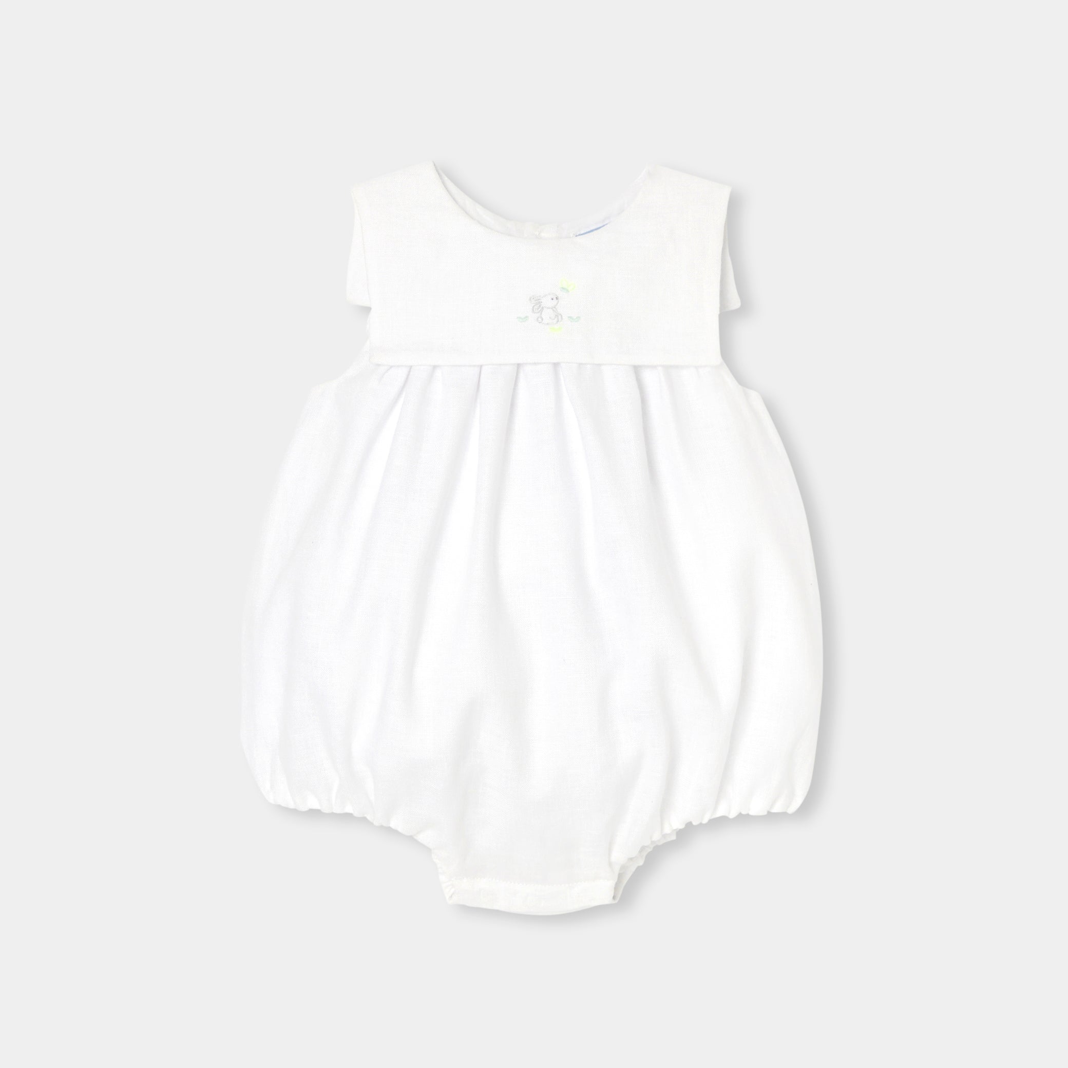 Baby linen romper