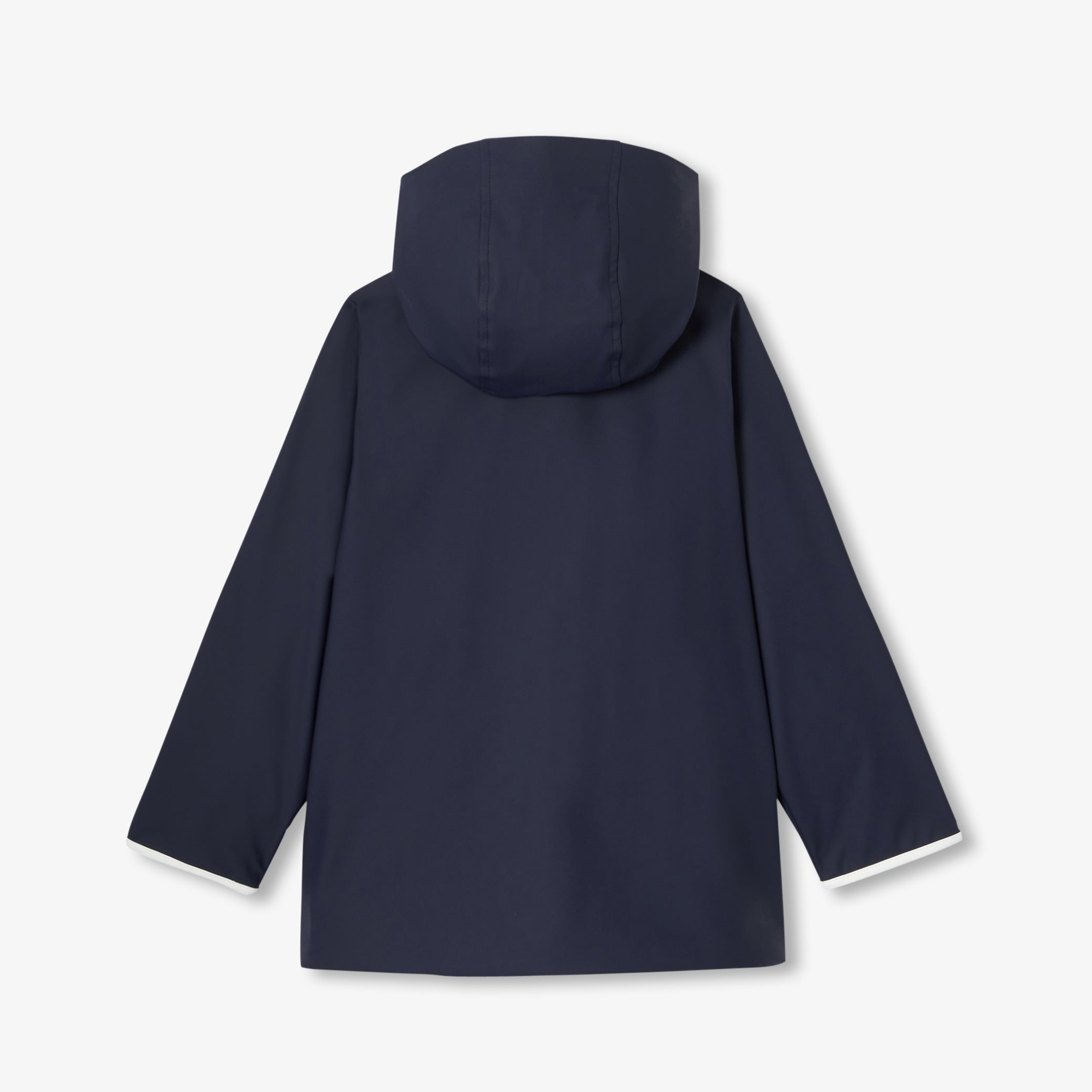 Girl hooded raincoat