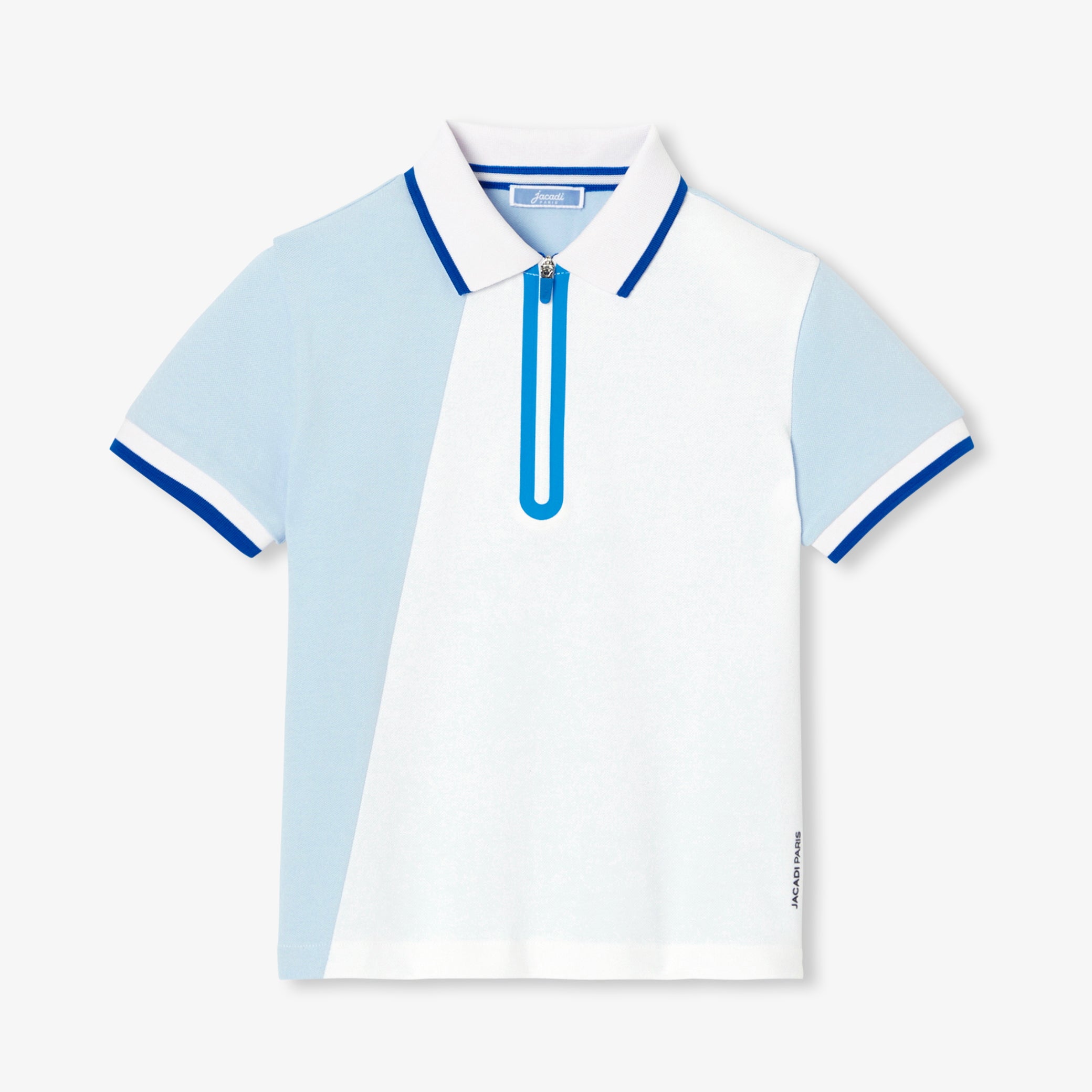 Boy's polo shirt in cotton piqué