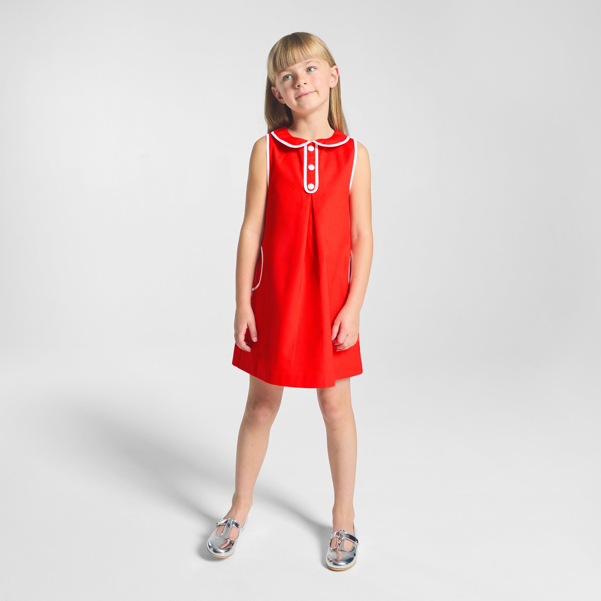 Girl sleeveless dress