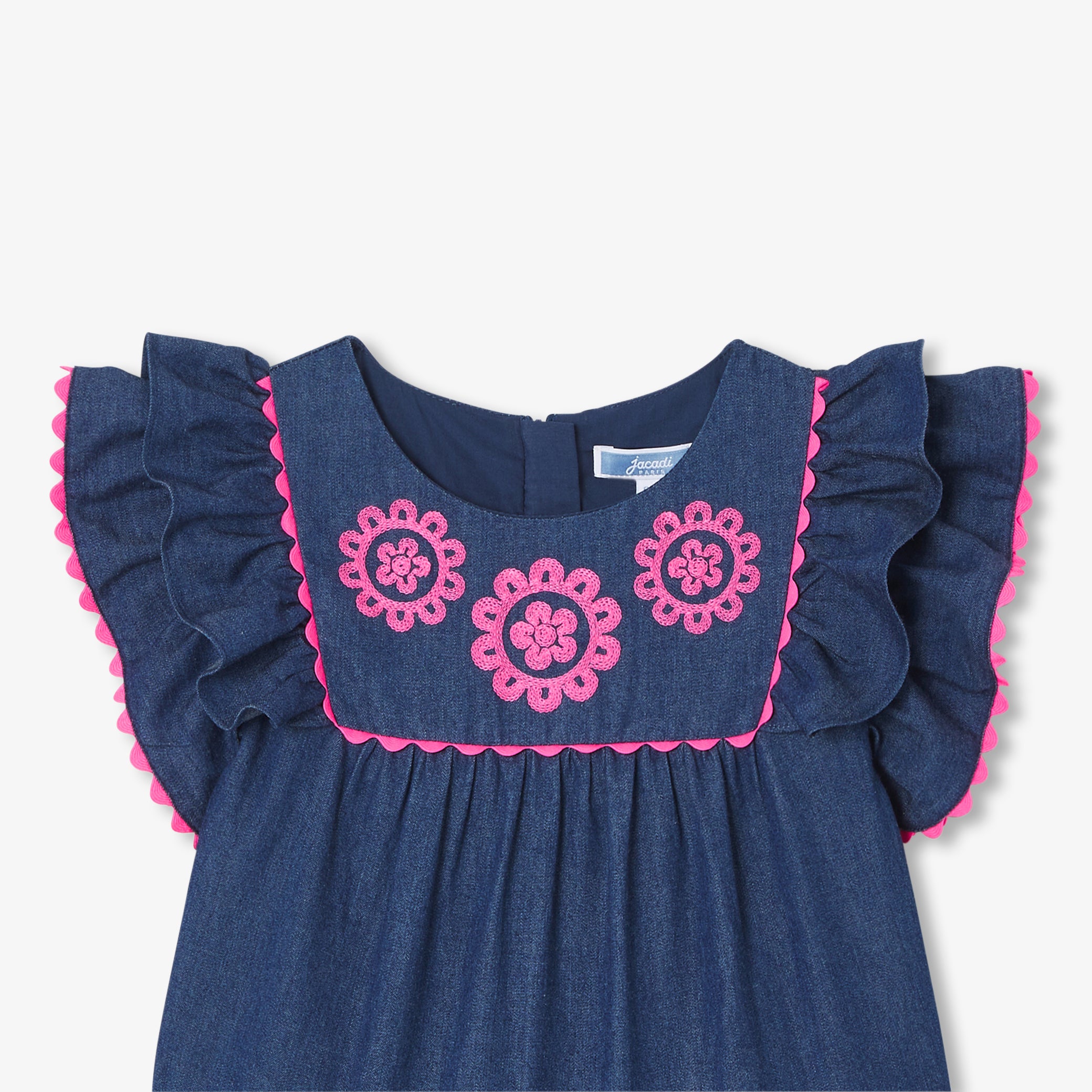 Girl lightweight denim dress