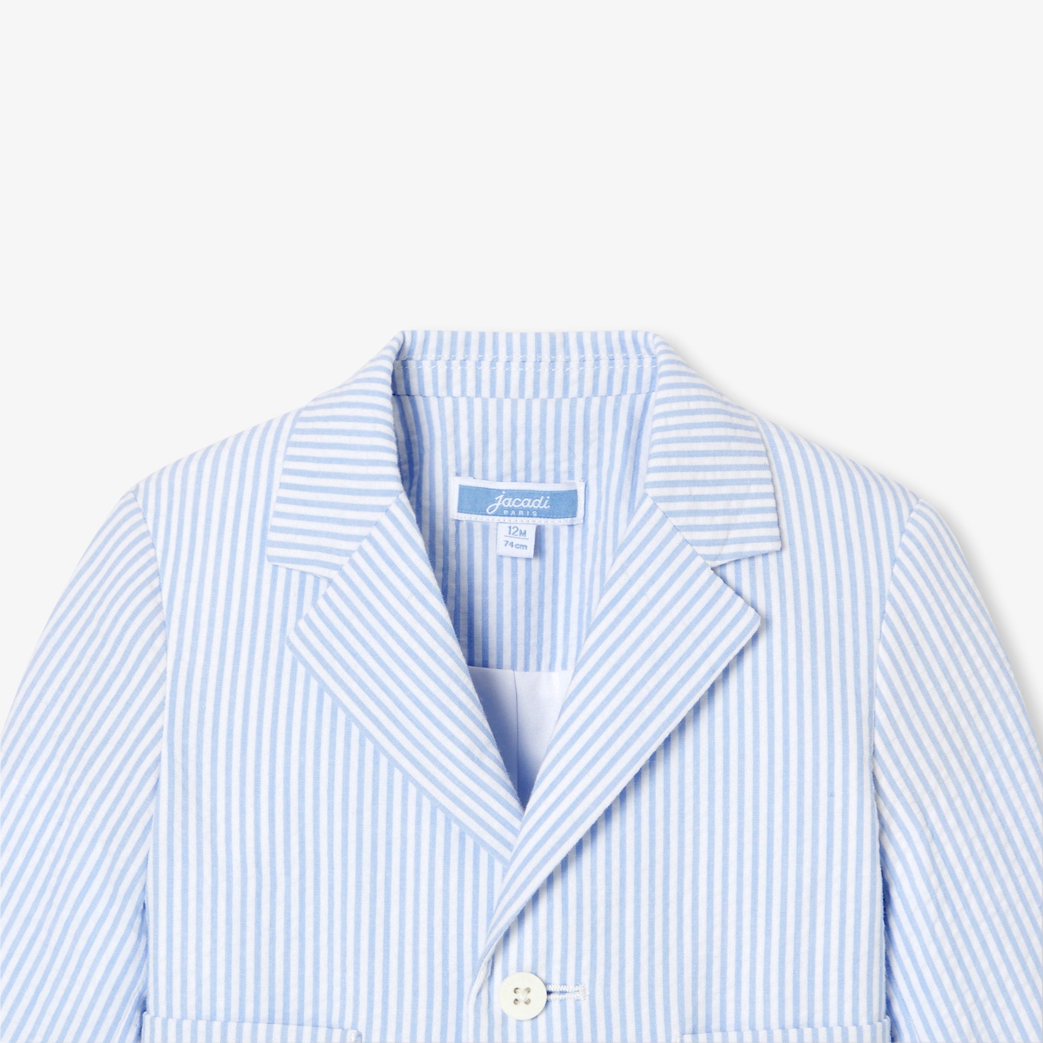 Baby unisex seersucker jacket