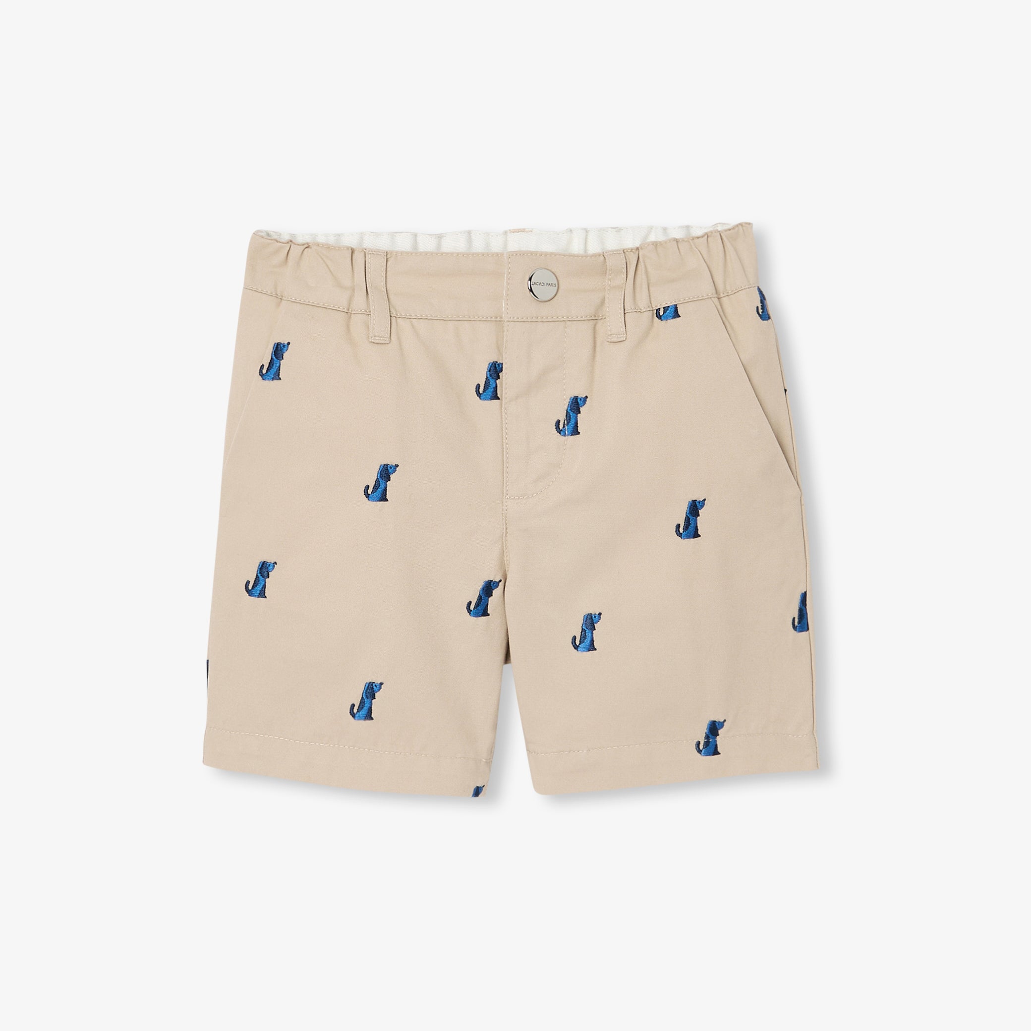 Toddler boy shorts in twill