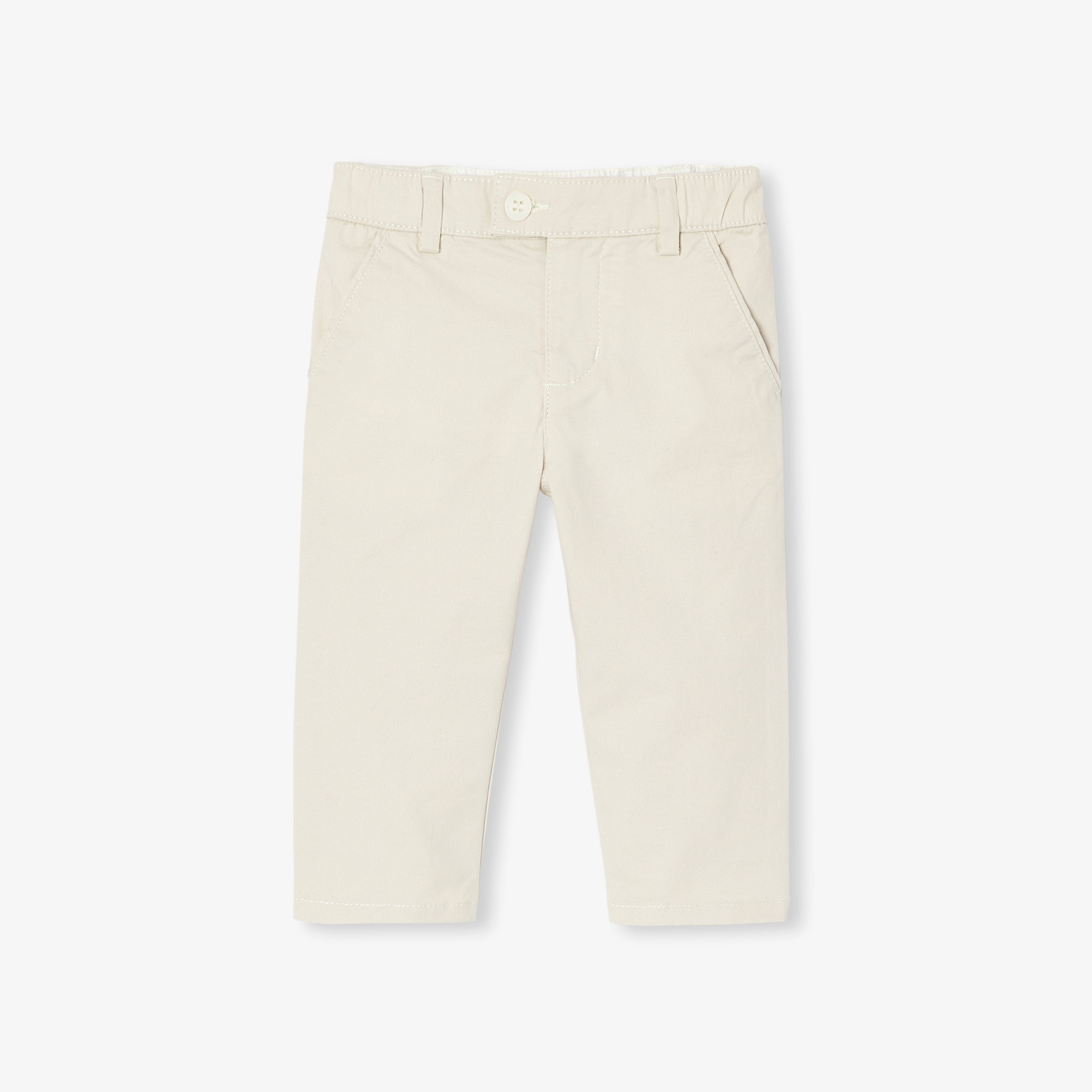 Baby boy trousers in twill