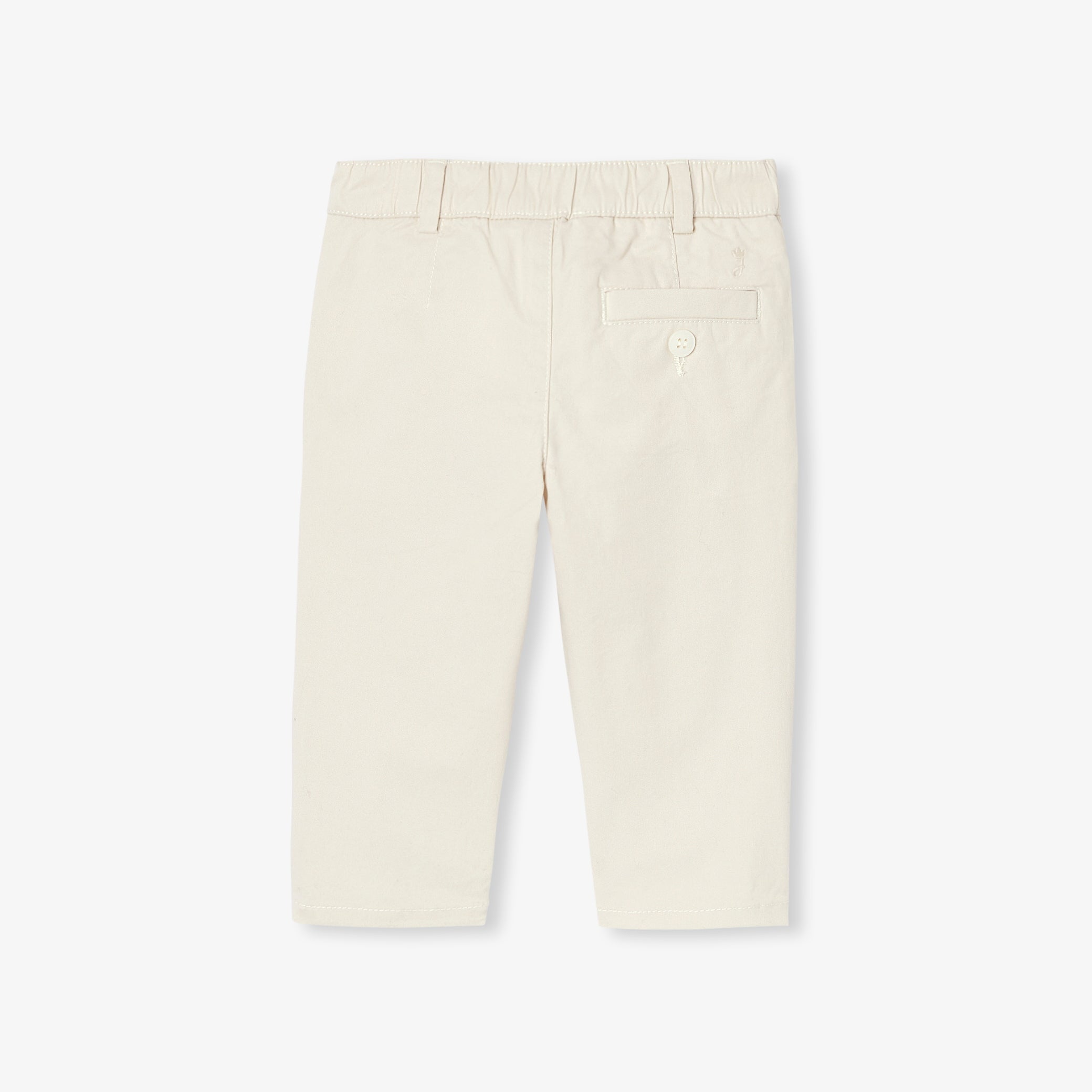 Baby boy trousers in twill