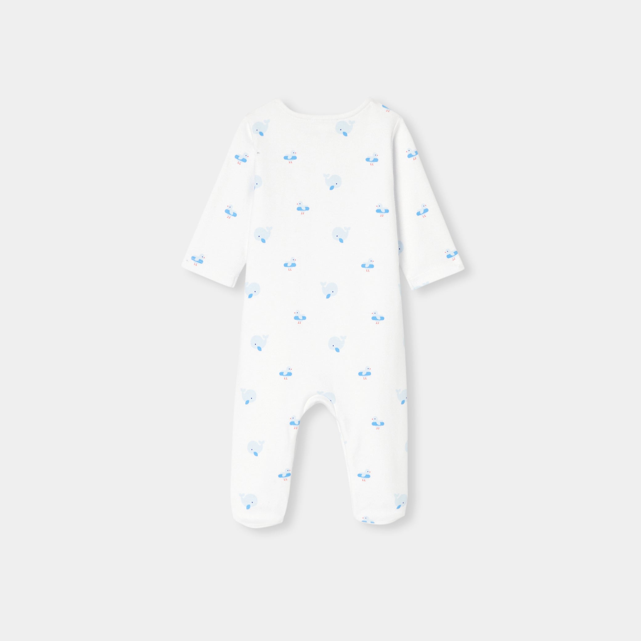 Baby boy pajamas in interlock