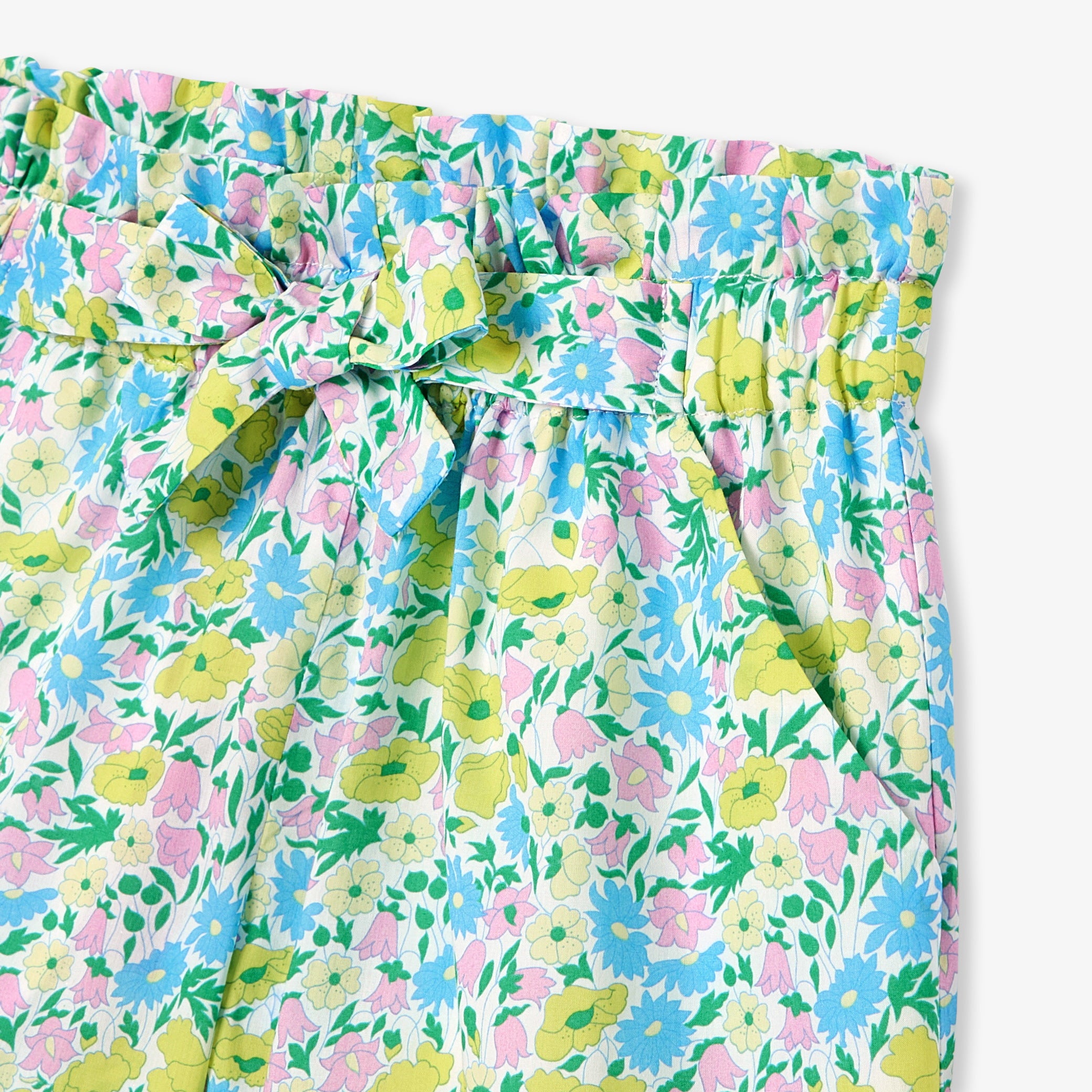 Girl shorts in Liberty fabric