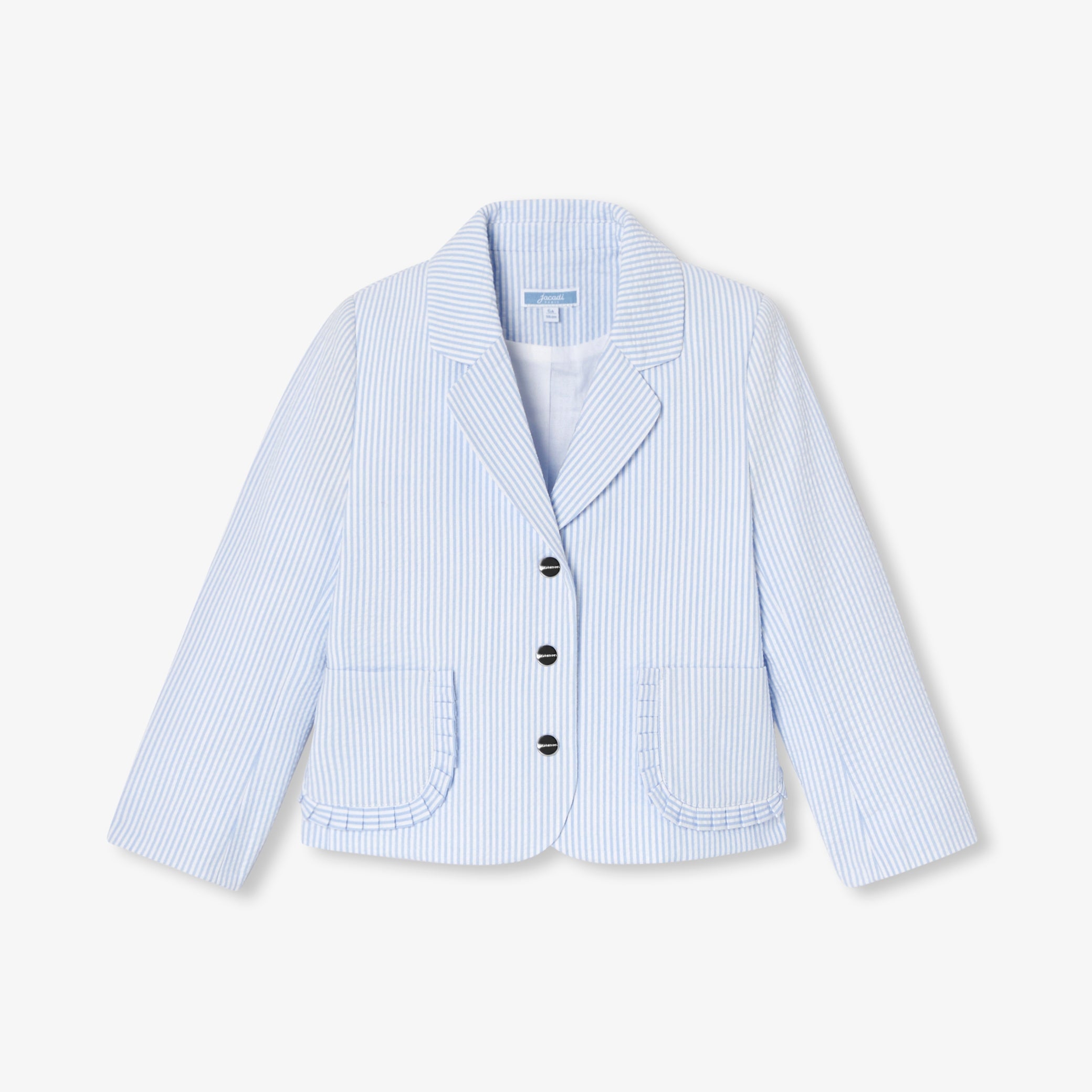 Girl seersucker jacket