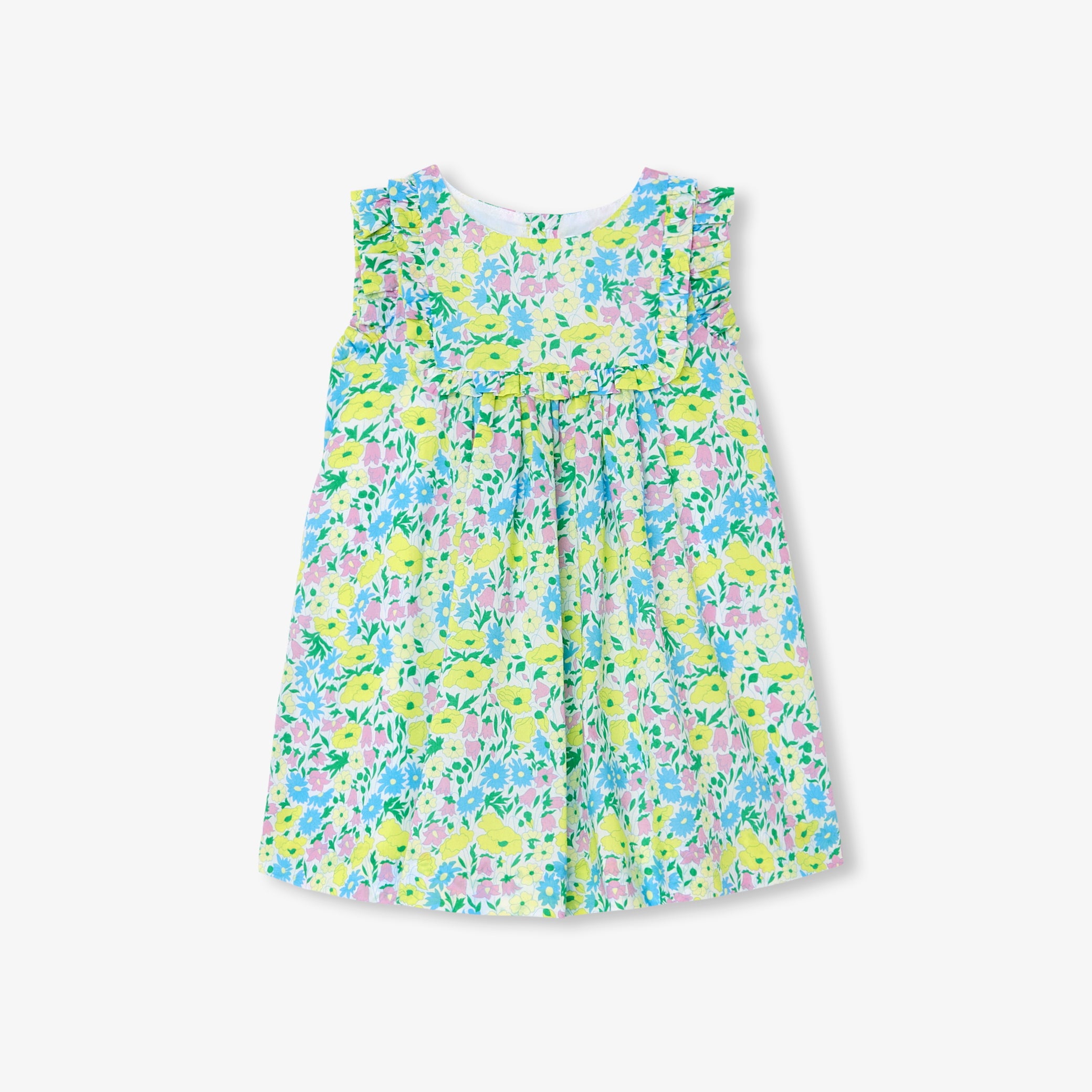 Toddler girl dress in Liberty fabric