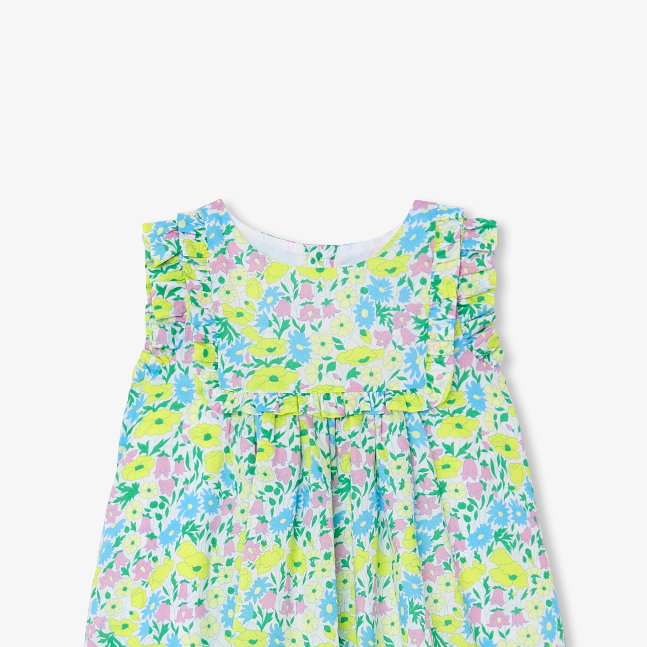 Toddler girl dress in Liberty fabric
